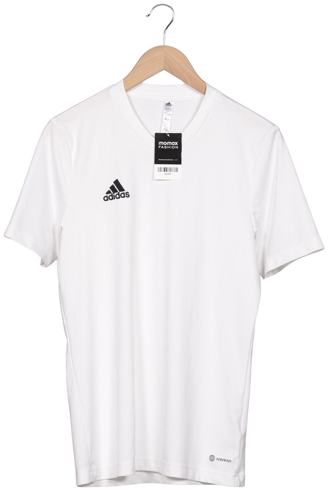 

adidas Herren T-Shirt, weiß, Gr. 48