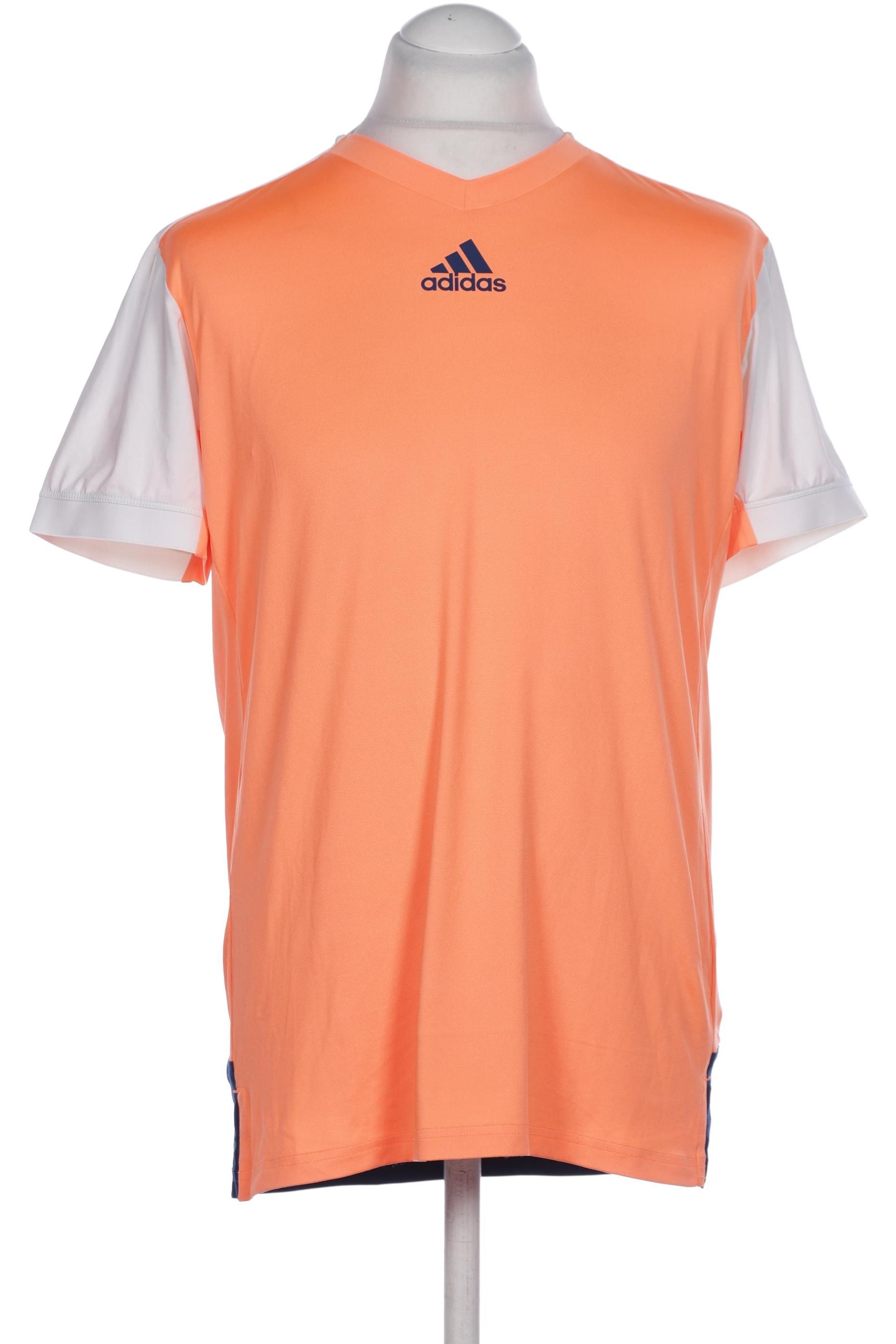 

adidas Herren T-Shirt, orange, Gr. 48