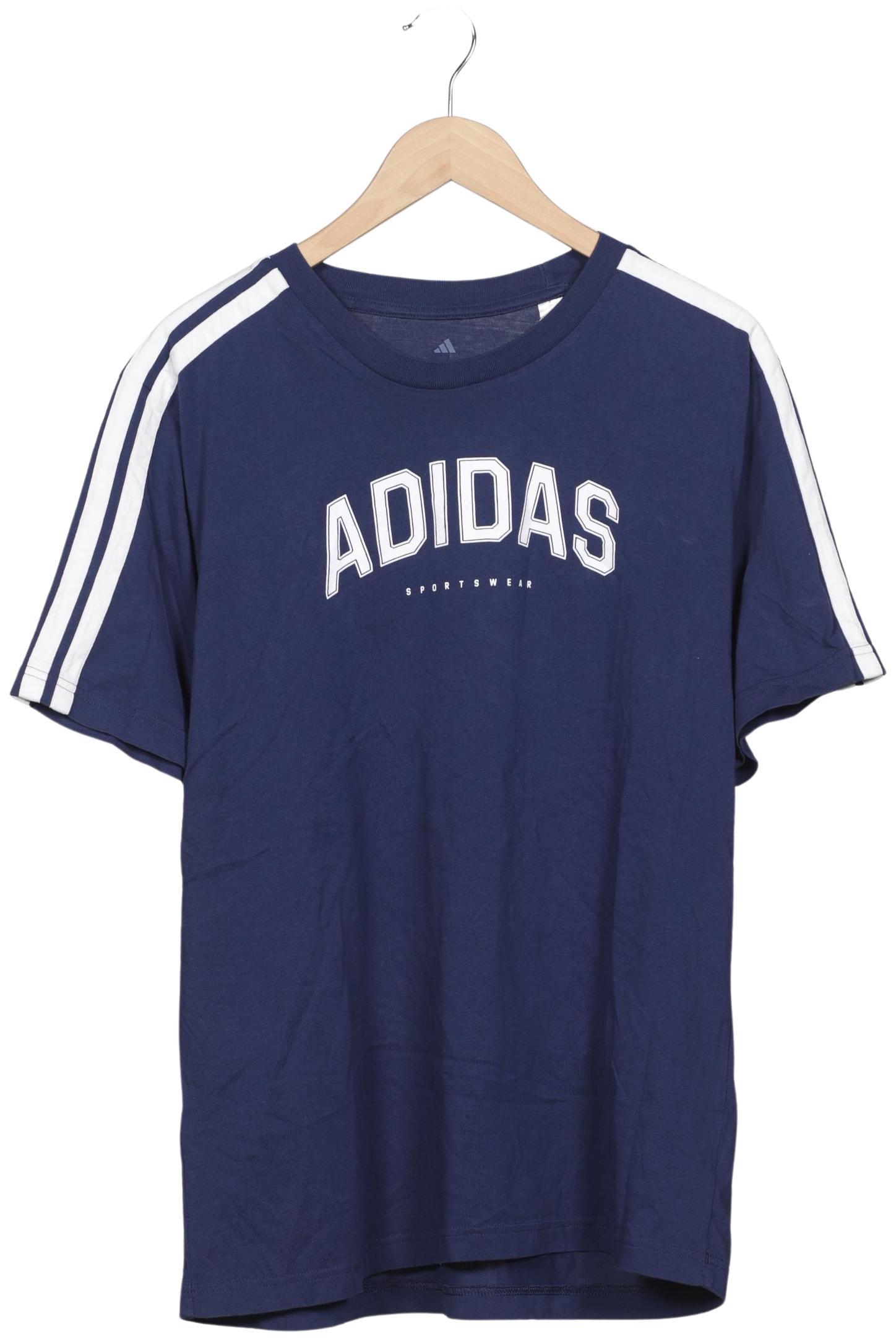 

adidas Herren T-Shirt, marineblau, Gr. 52