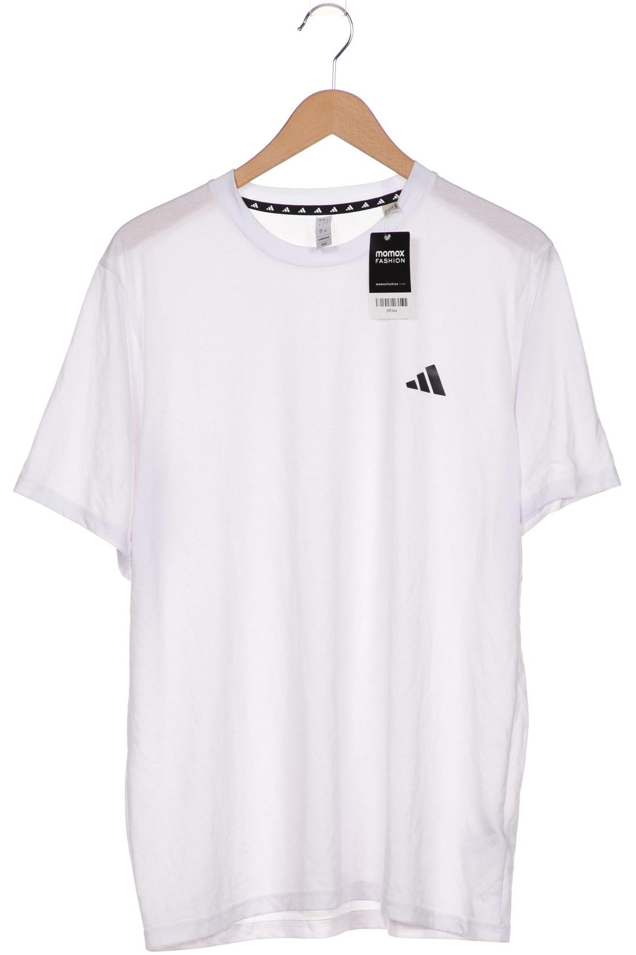 

adidas Herren T-Shirt, weiß, Gr. 52