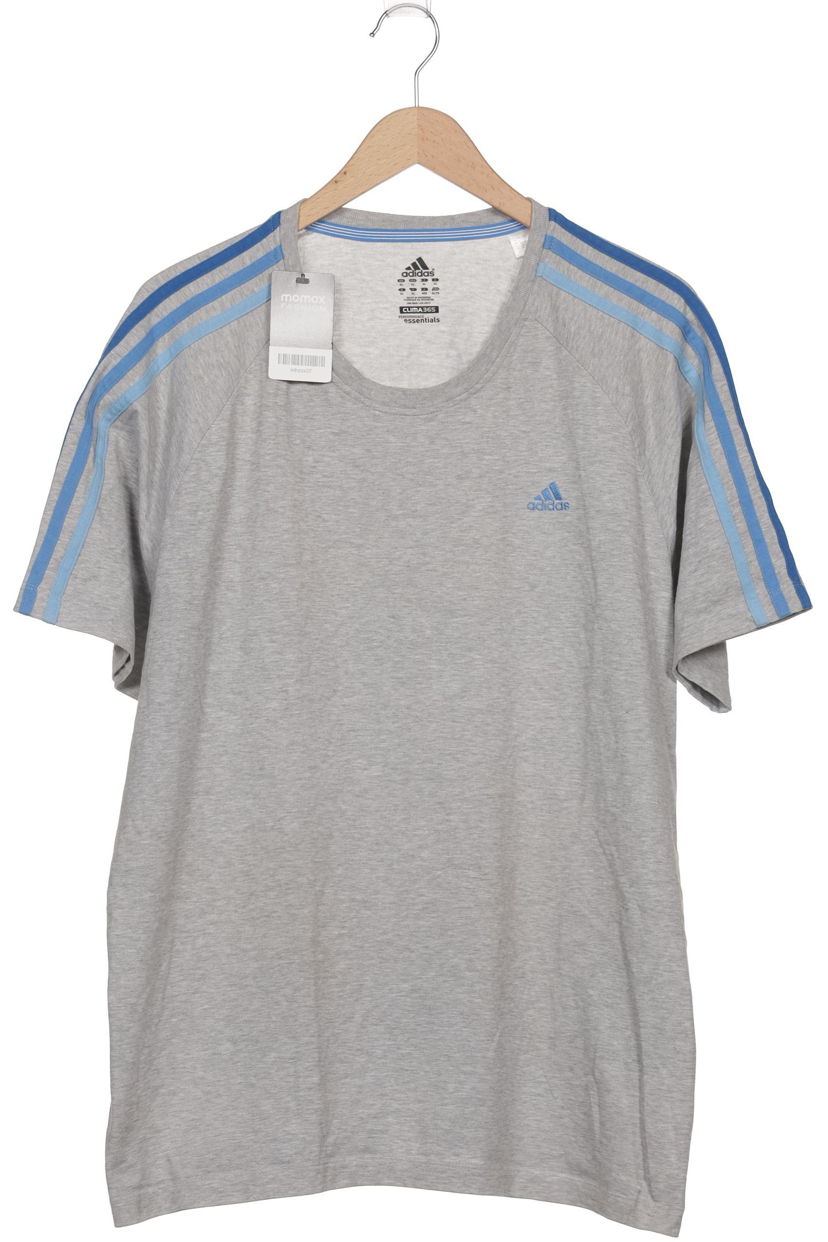 

adidas Herren T-Shirt, grau, Gr. 54