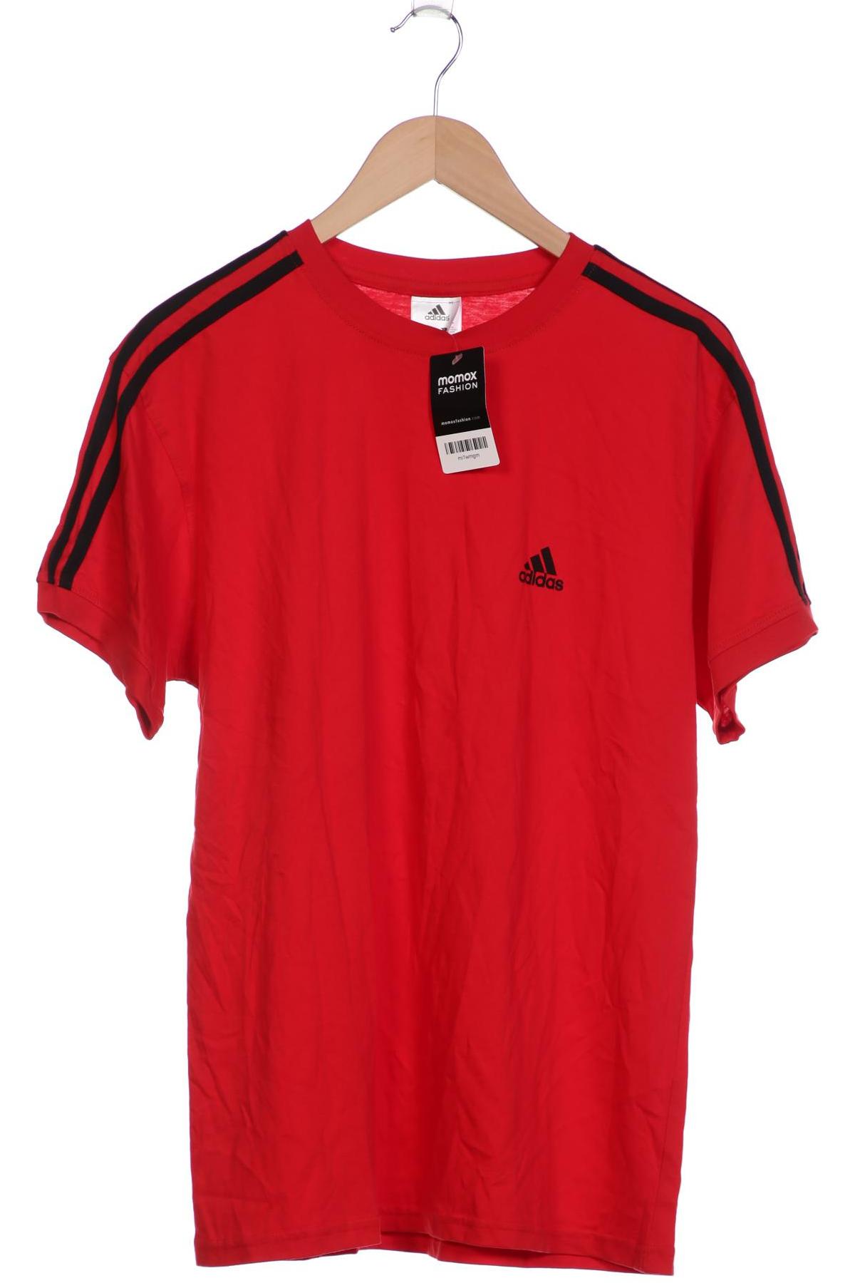

adidas Herren T-Shirt, rot, Gr. 56