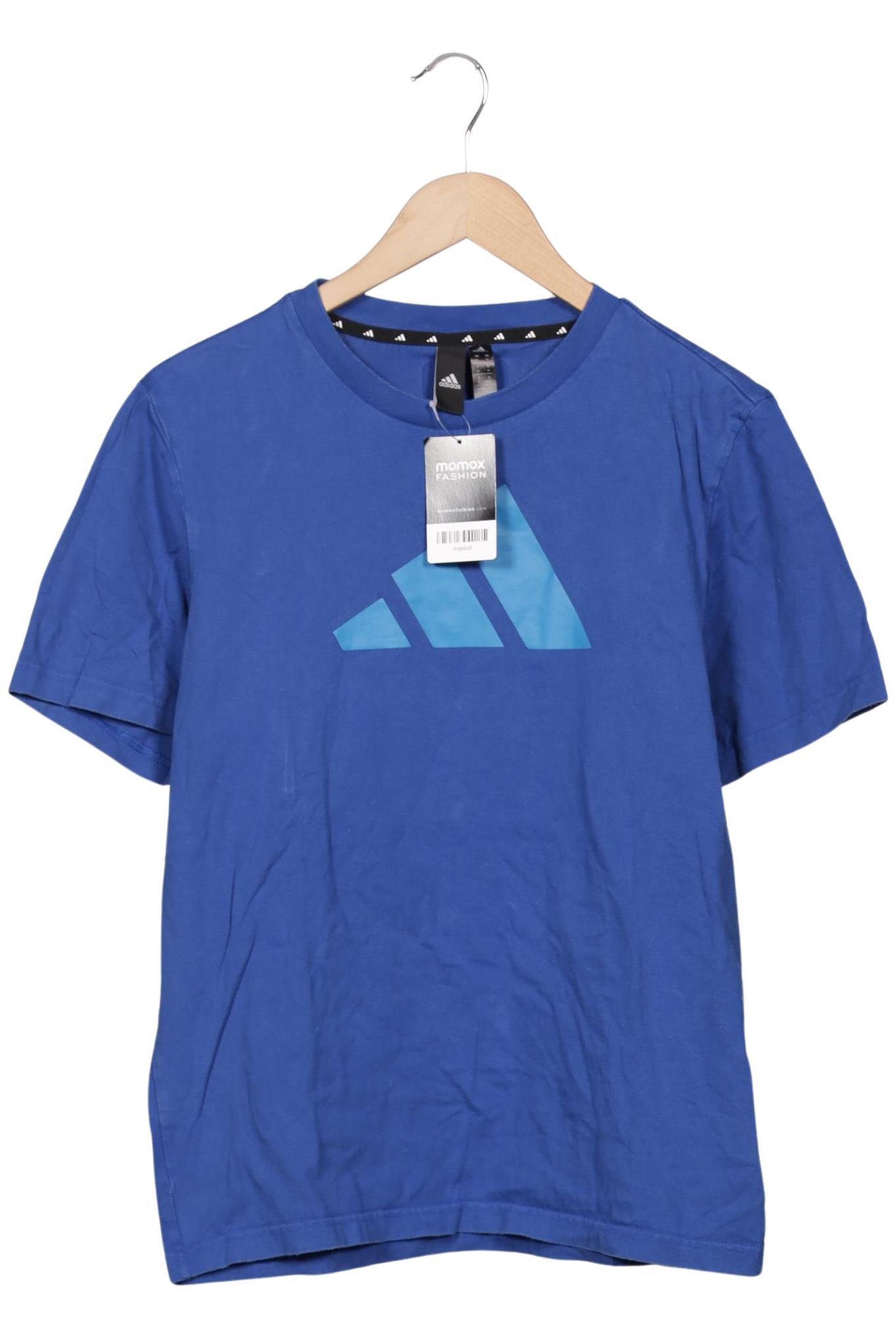 

adidas Herren T-Shirt, blau, Gr. 48