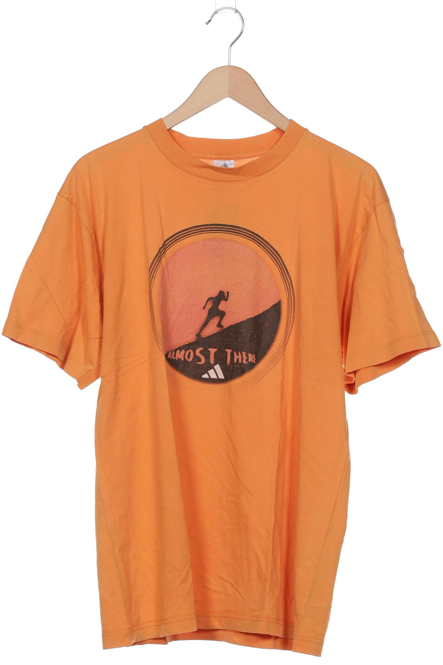

adidas Herren T-Shirt, orange, Gr. 52