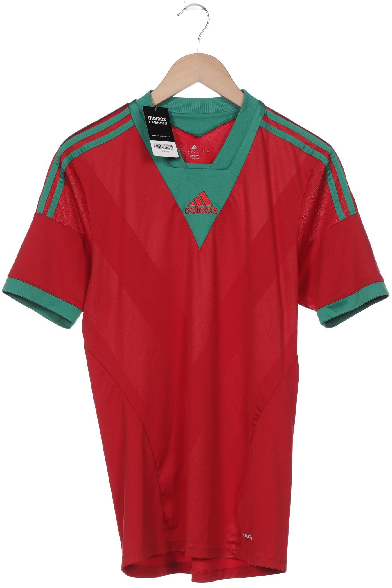 

adidas Herren T-Shirt, rot, Gr. 52