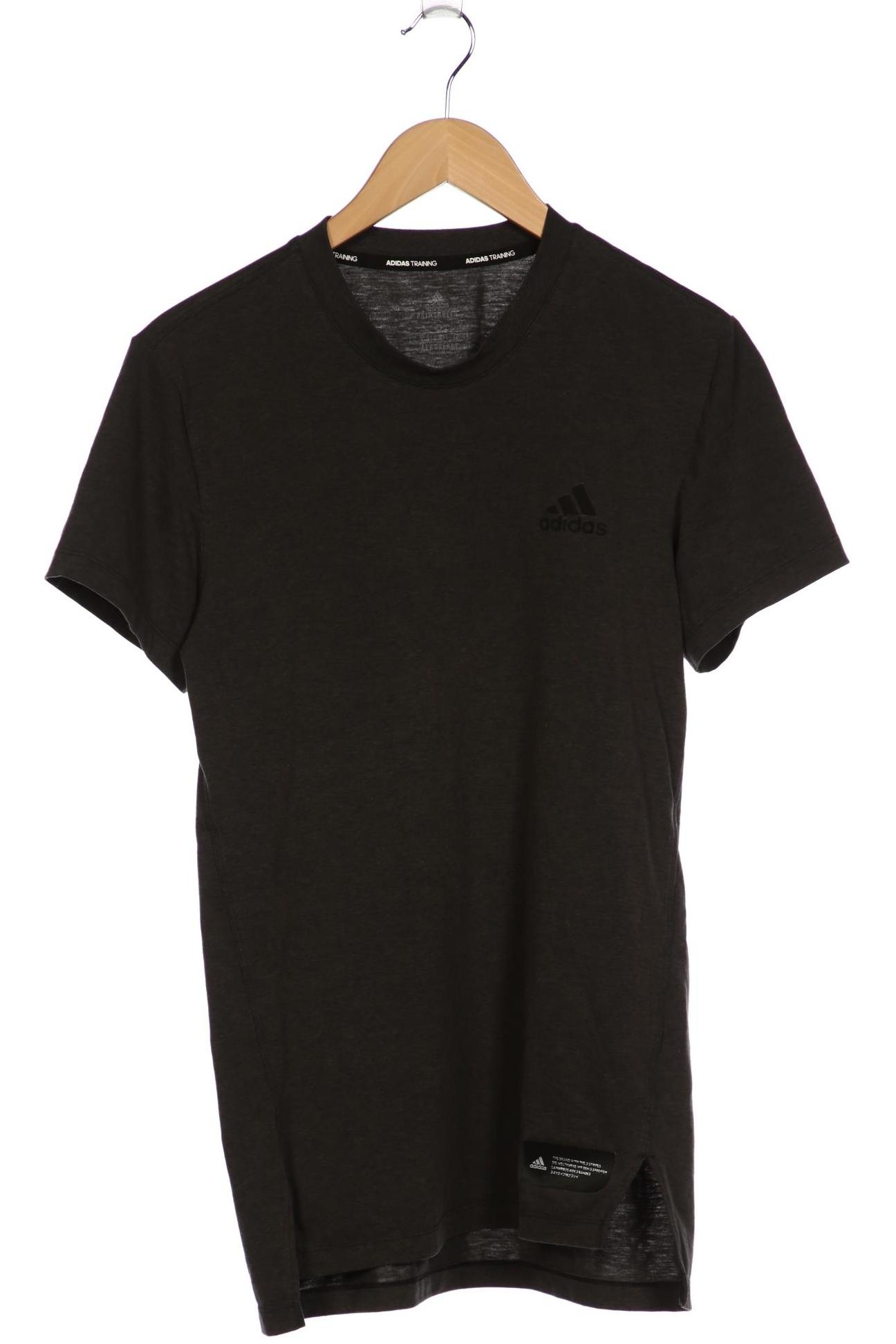 

adidas Herren T-Shirt, grau, Gr. 46