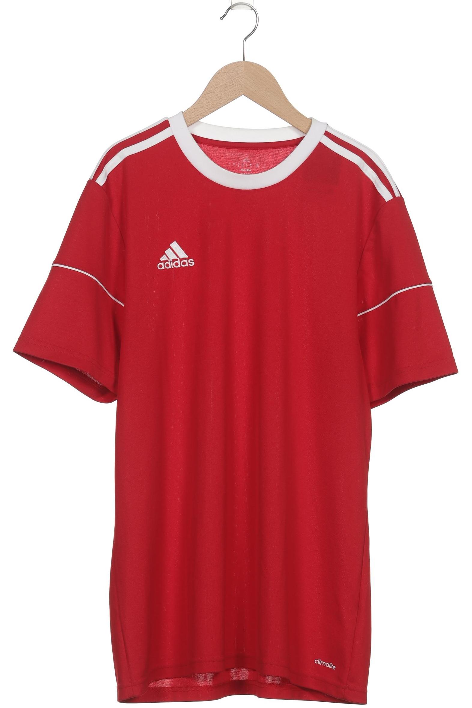 

adidas Herren T-Shirt, rot, Gr. 52