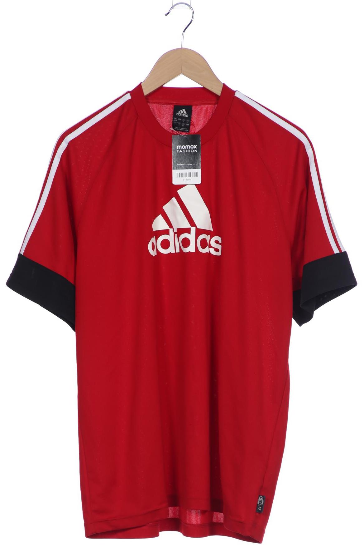 

adidas Herren T-Shirt, rot, Gr. 52