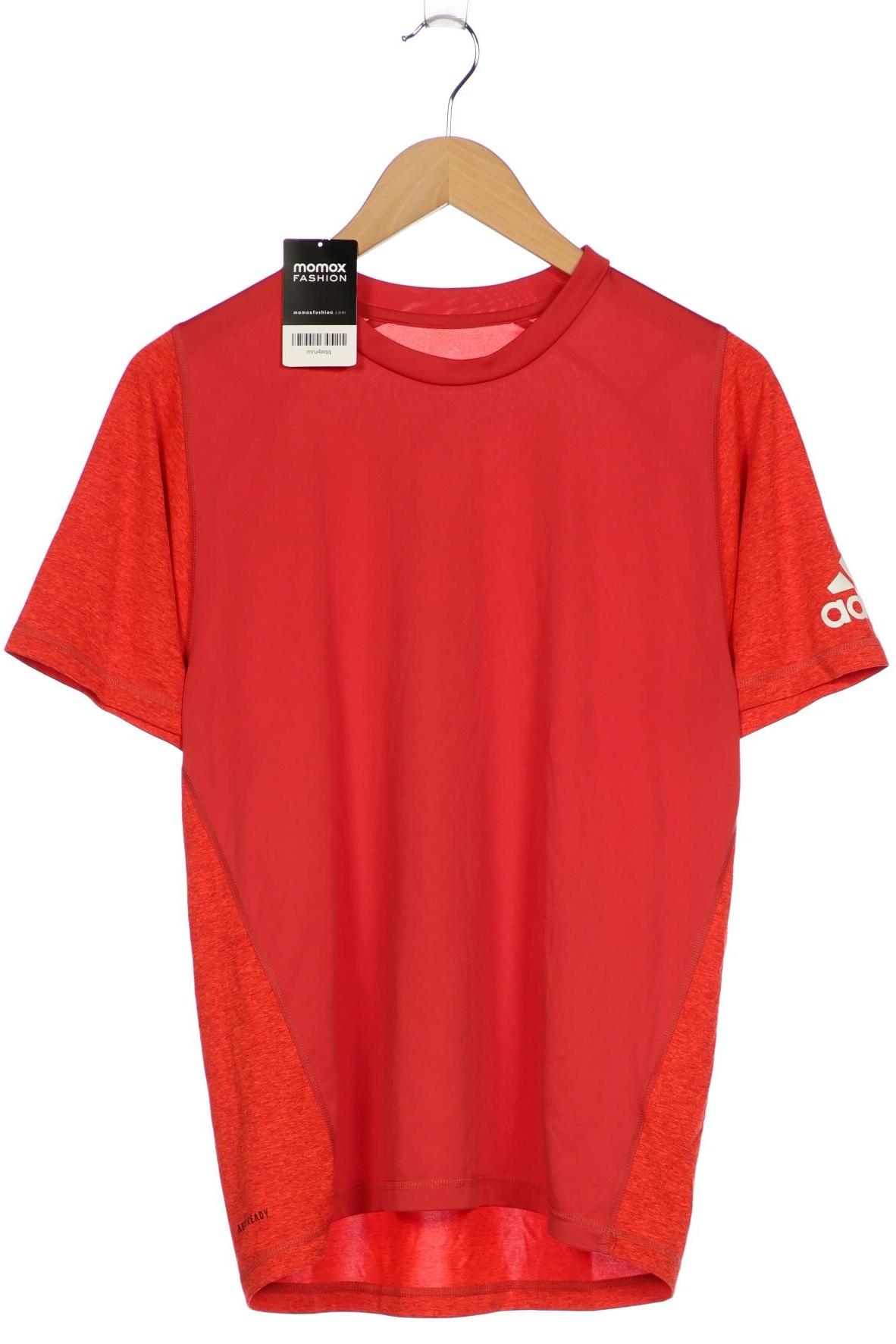 

adidas Herren T-Shirt, rot, Gr. 48