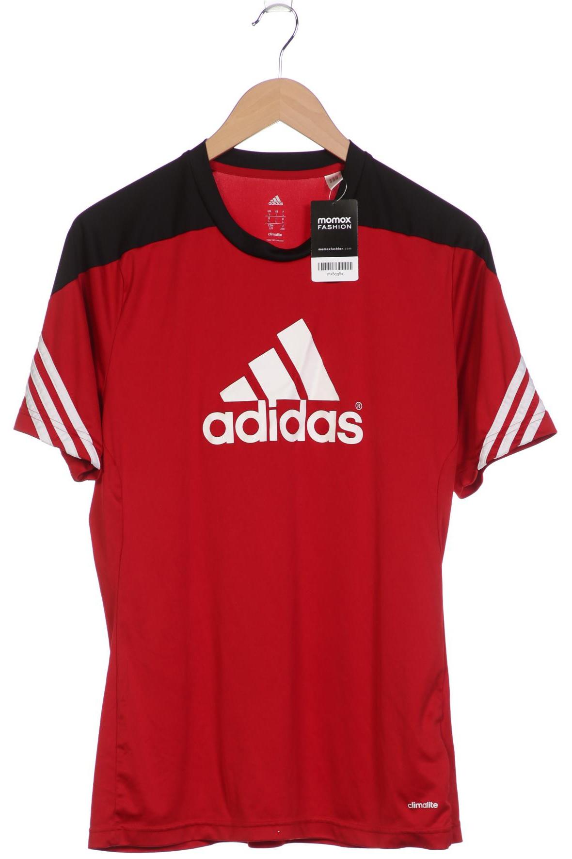 

adidas Herren T-Shirt, rot, Gr. 52