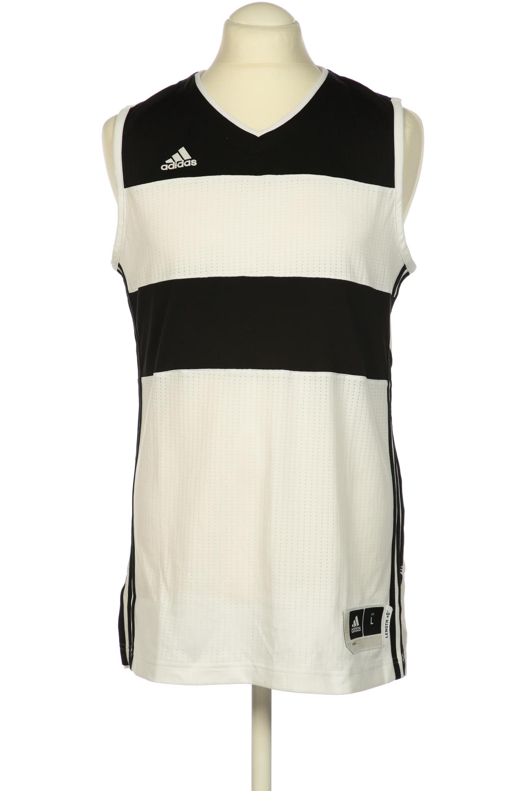 

adidas Herren T-Shirt, weiß