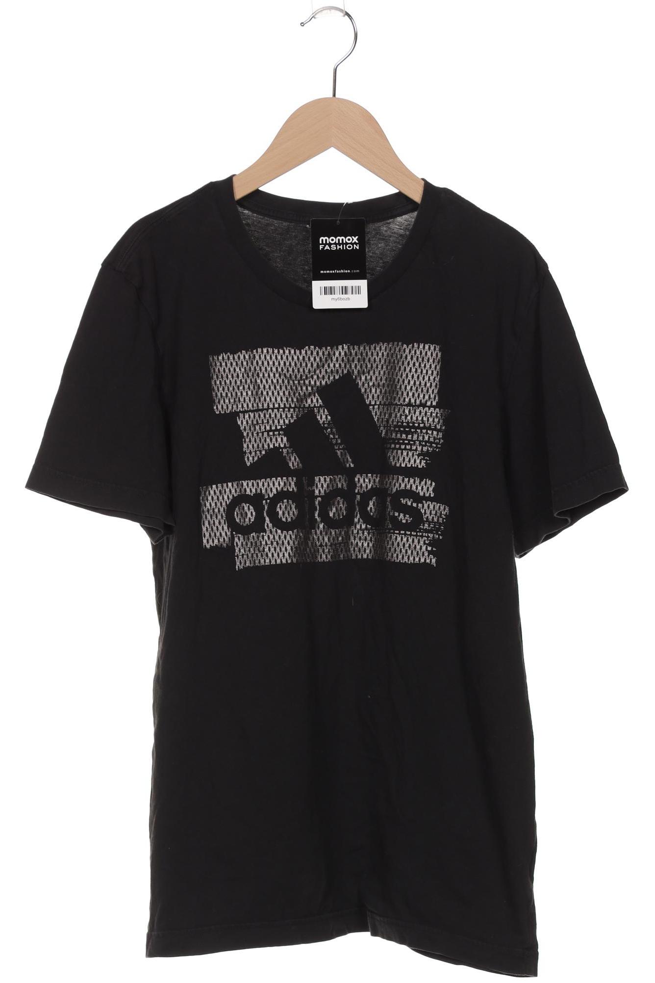 

adidas Herren T-Shirt, schwarz, Gr. 48