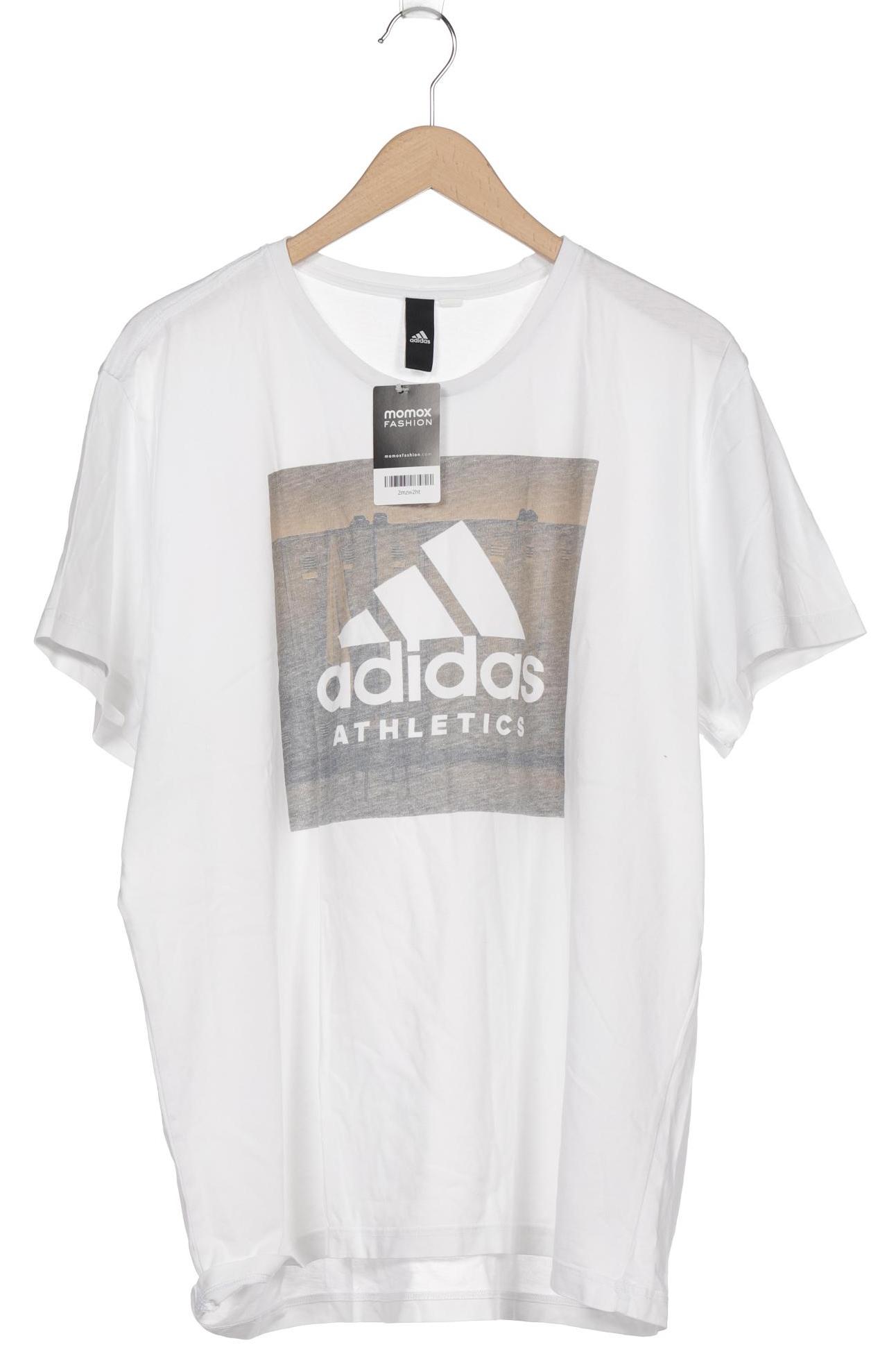 

adidas Herren T-Shirt, weiß