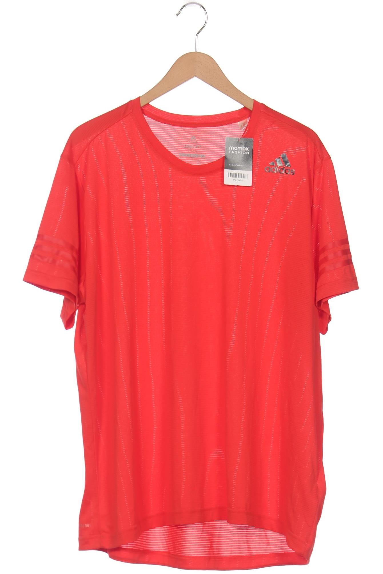 

adidas Herren T-Shirt, rot, Gr. 56
