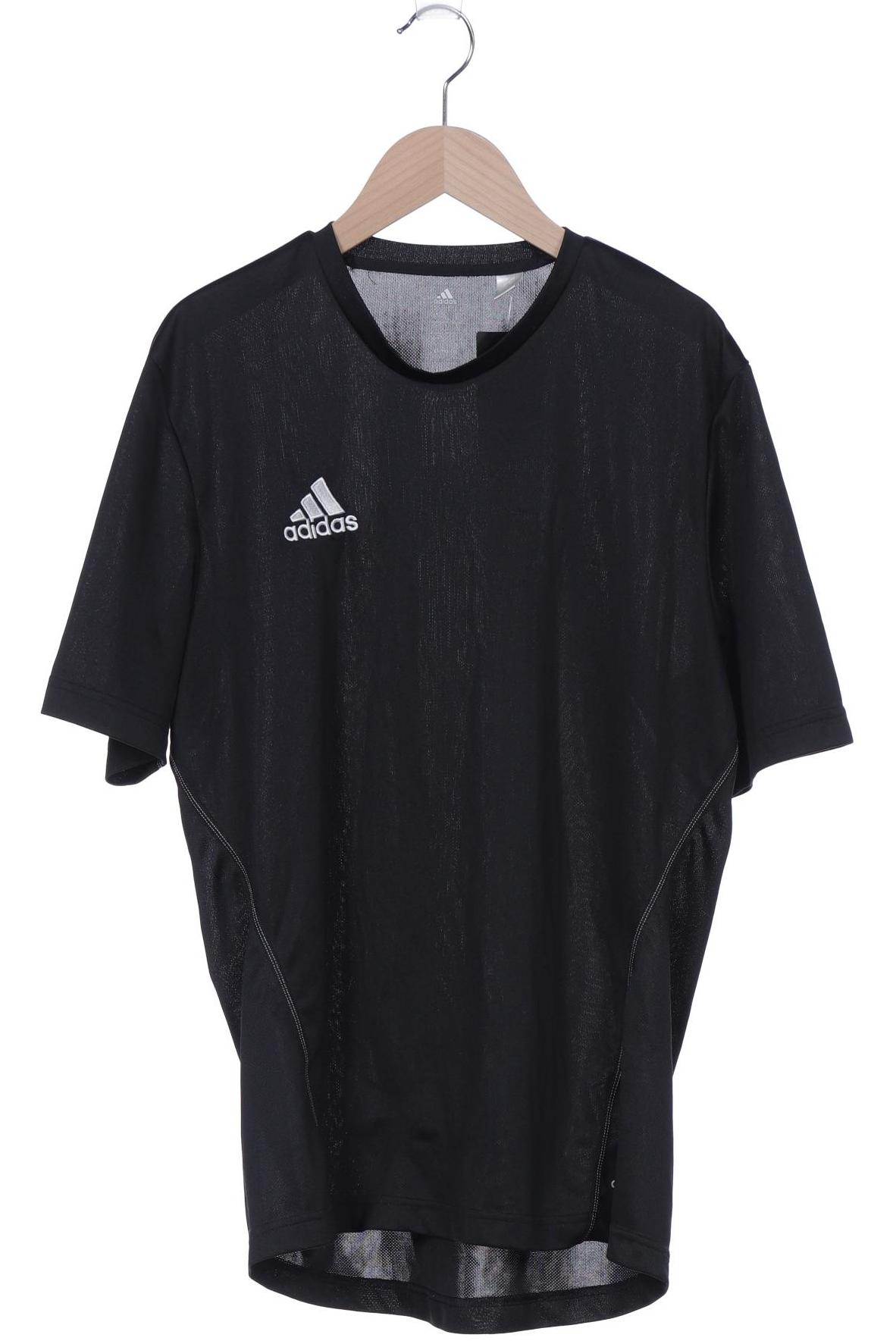 

adidas Herren T-Shirt, schwarz, Gr. 48