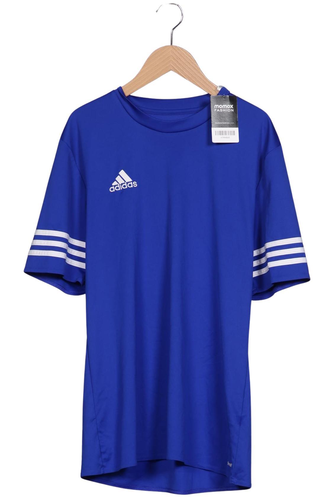 

adidas Herren T-Shirt, blau, Gr. 48