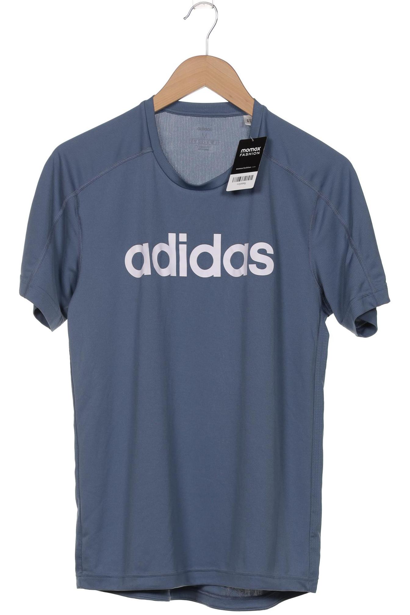 

adidas Herren T-Shirt, blau, Gr. 48