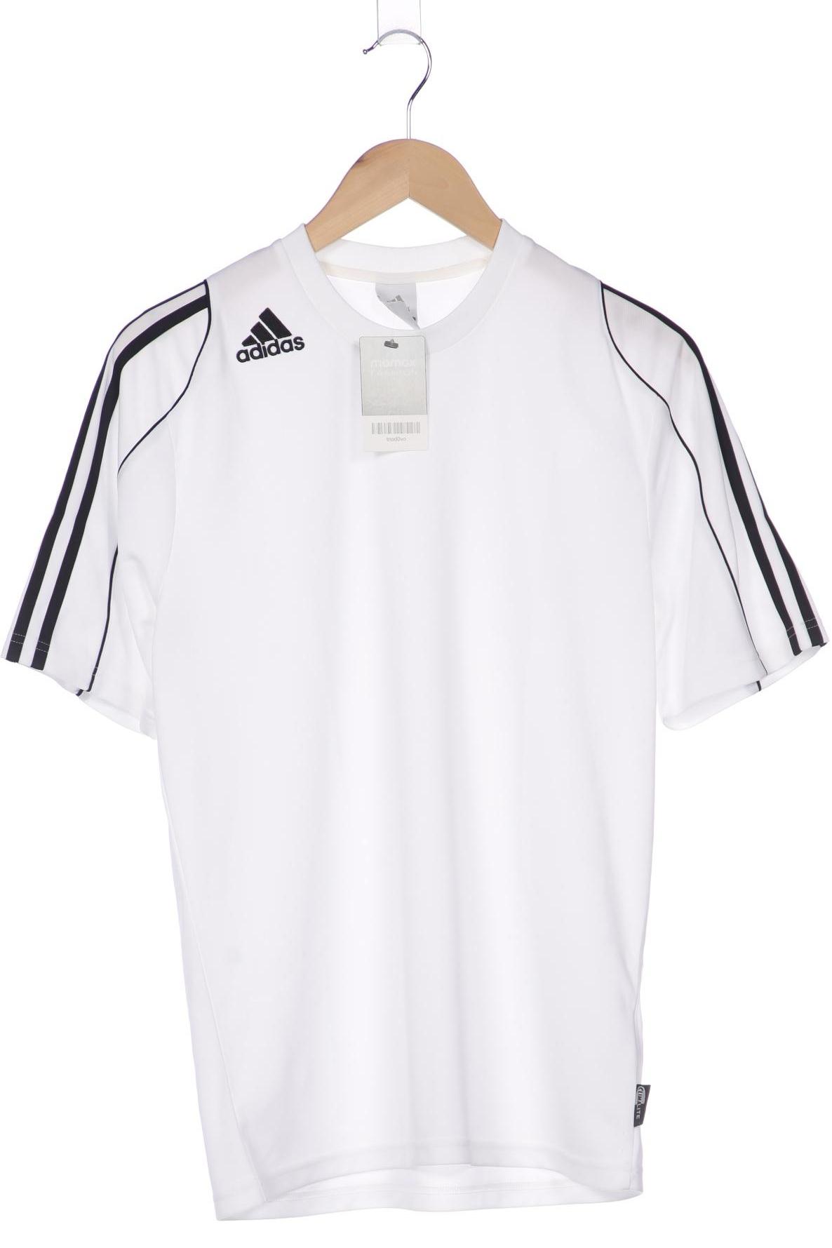 

adidas Herren T-Shirt, weiß, Gr. 46