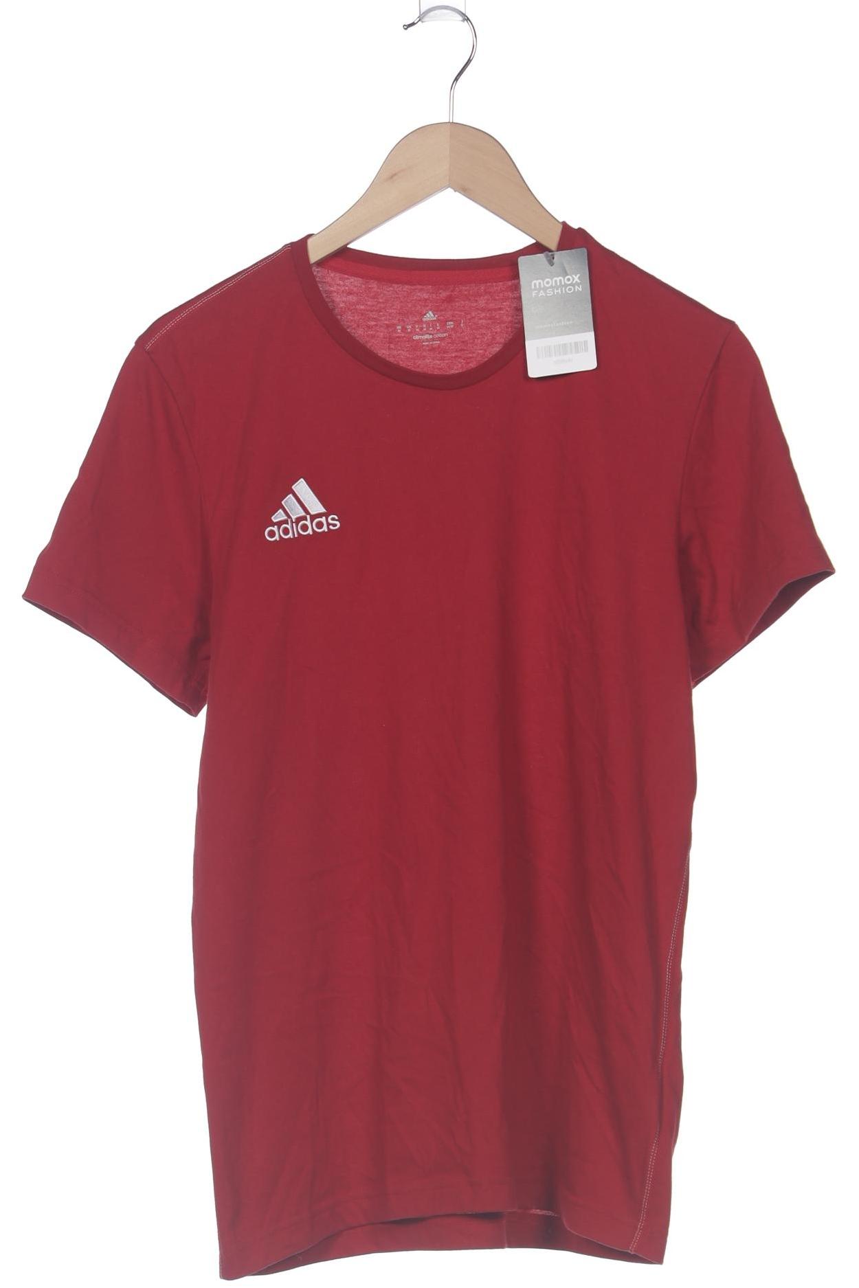 

adidas Herren T-Shirt, rot, Gr. 48