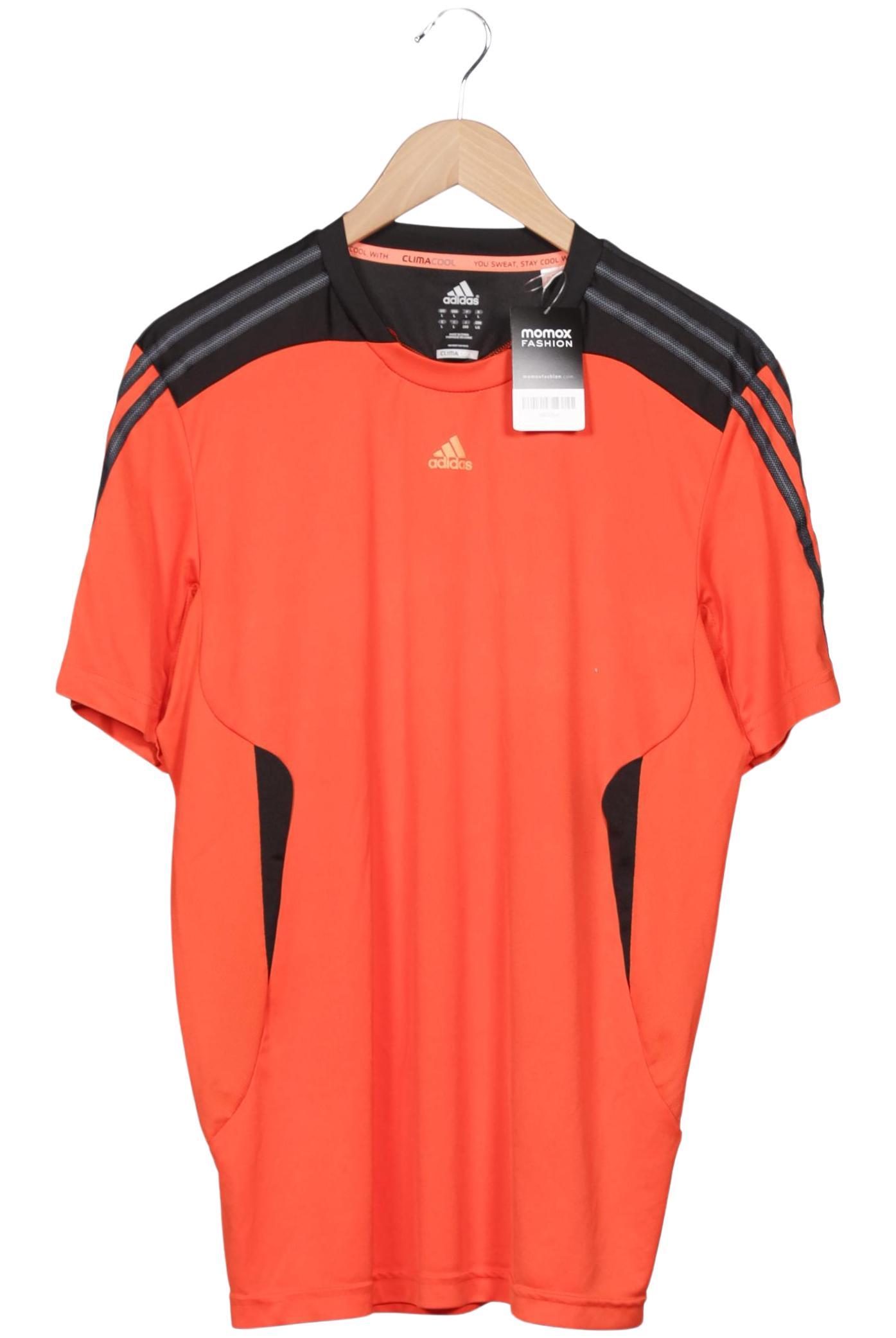 

adidas Herren T-Shirt, orange, Gr. 52