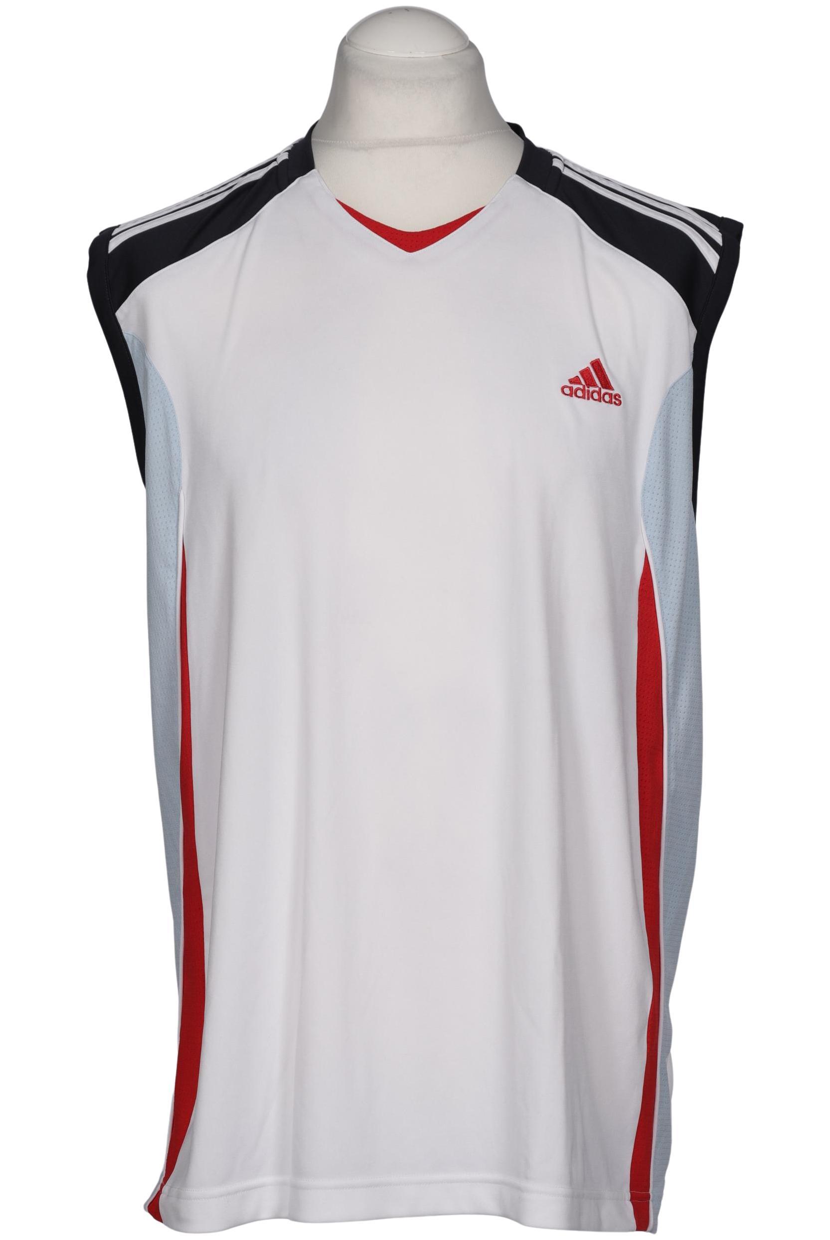 

adidas Herren T-Shirt, weiß, Gr. 54