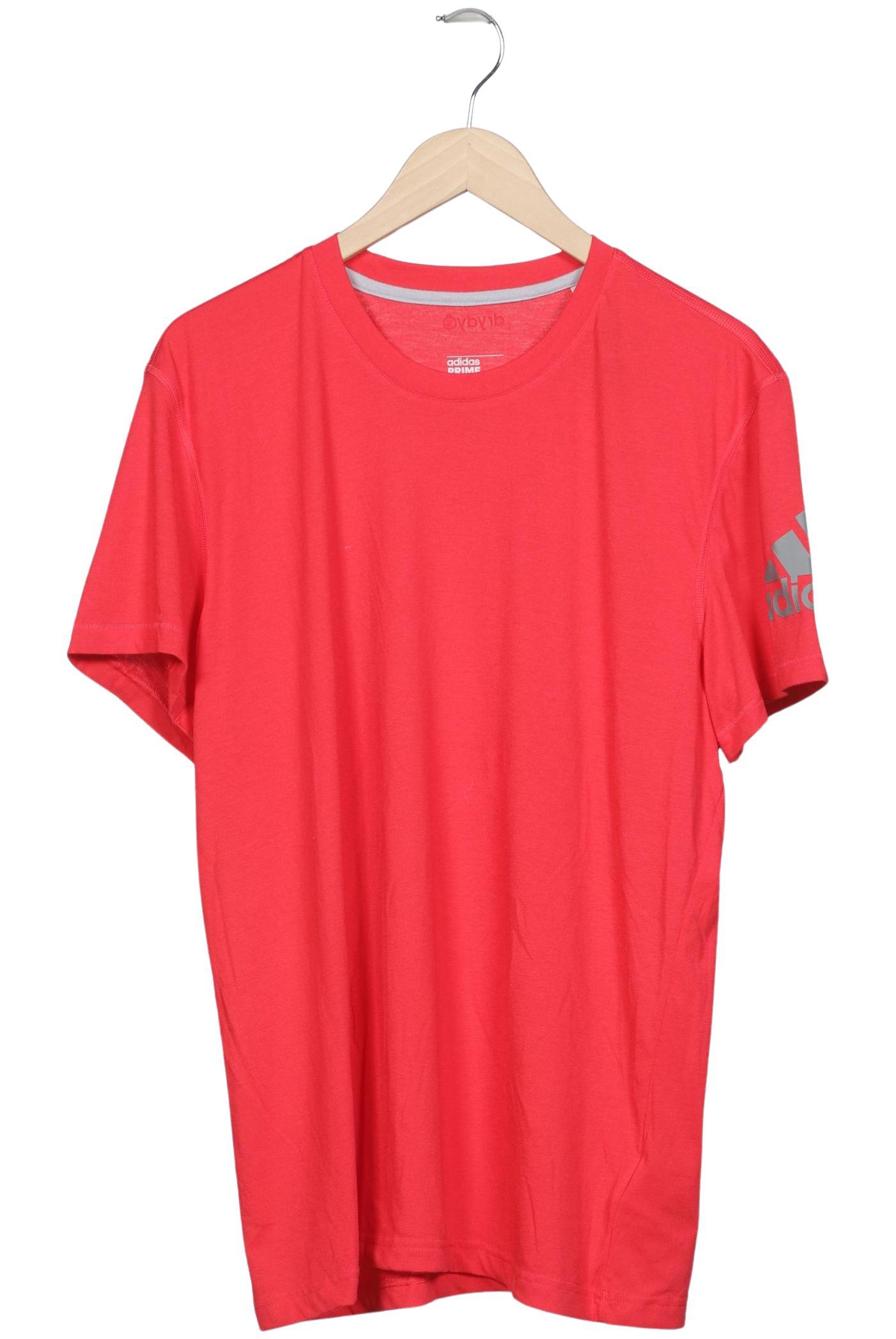 

adidas Herren T-Shirt, rot, Gr. 54