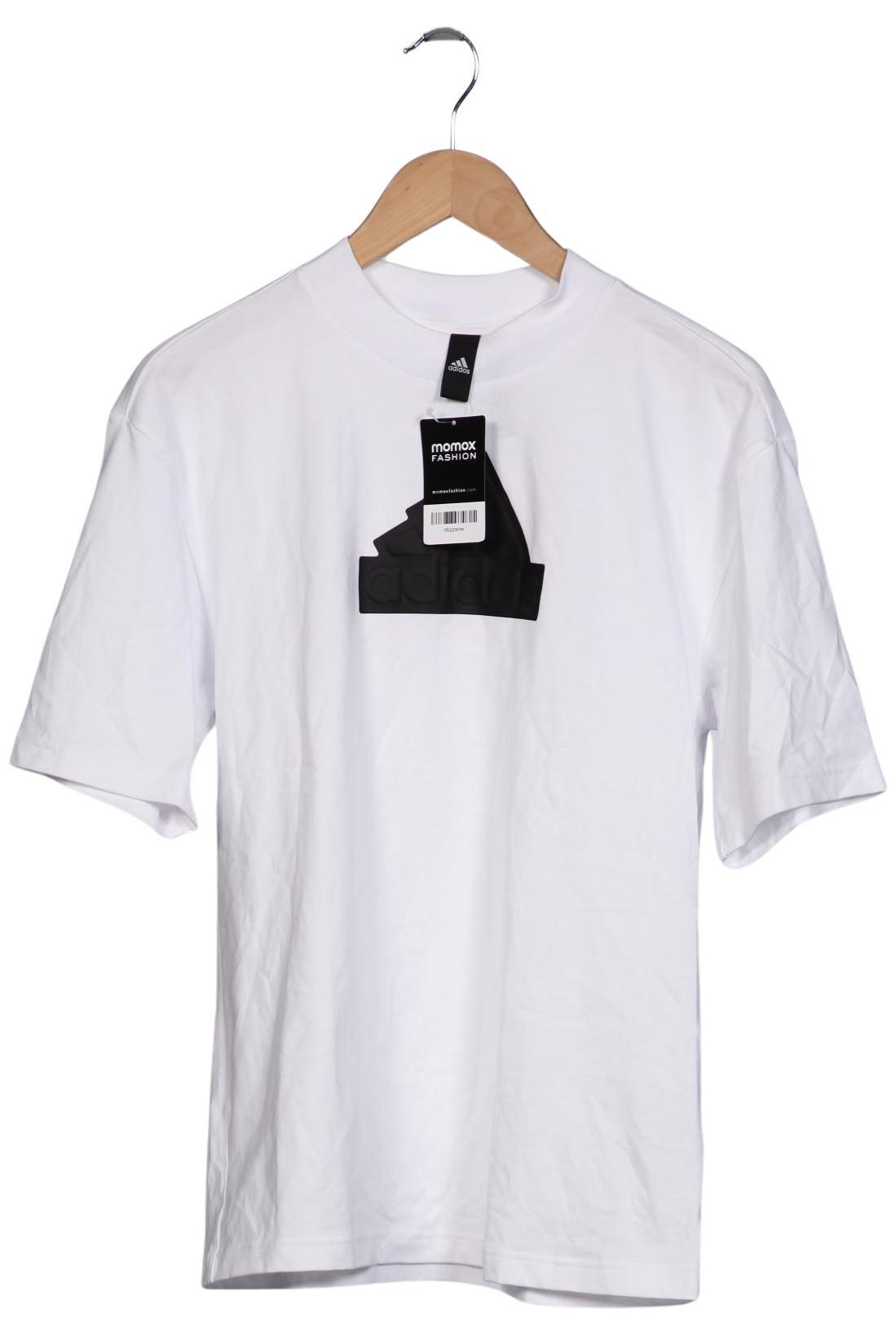 

adidas Herren T-Shirt, weiß, Gr. 44