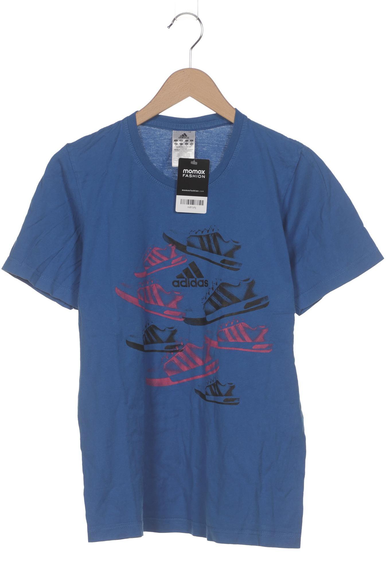 

adidas Herren T-Shirt, blau, Gr. 46