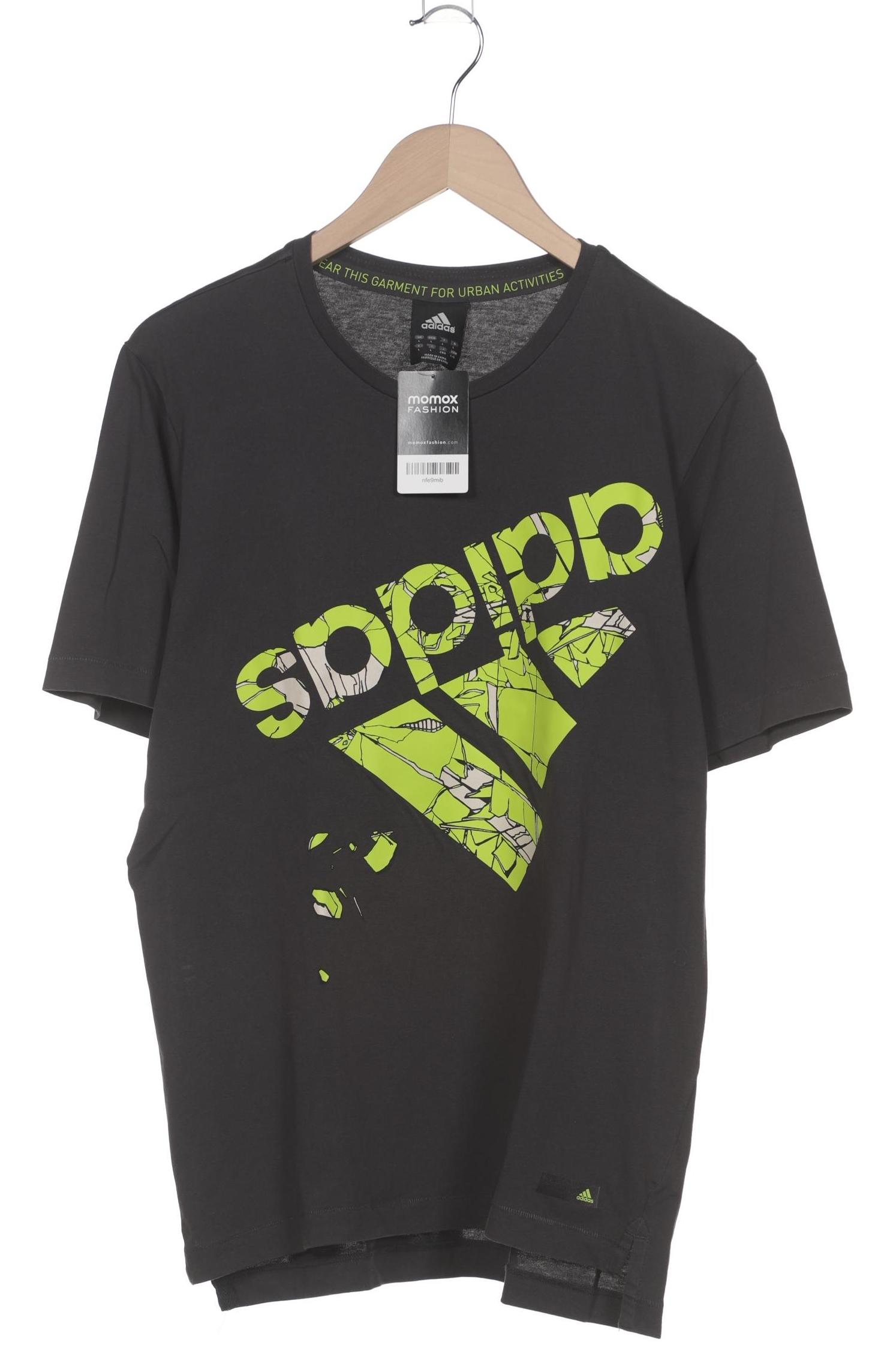 

adidas Herren T-Shirt, grau, Gr. 52
