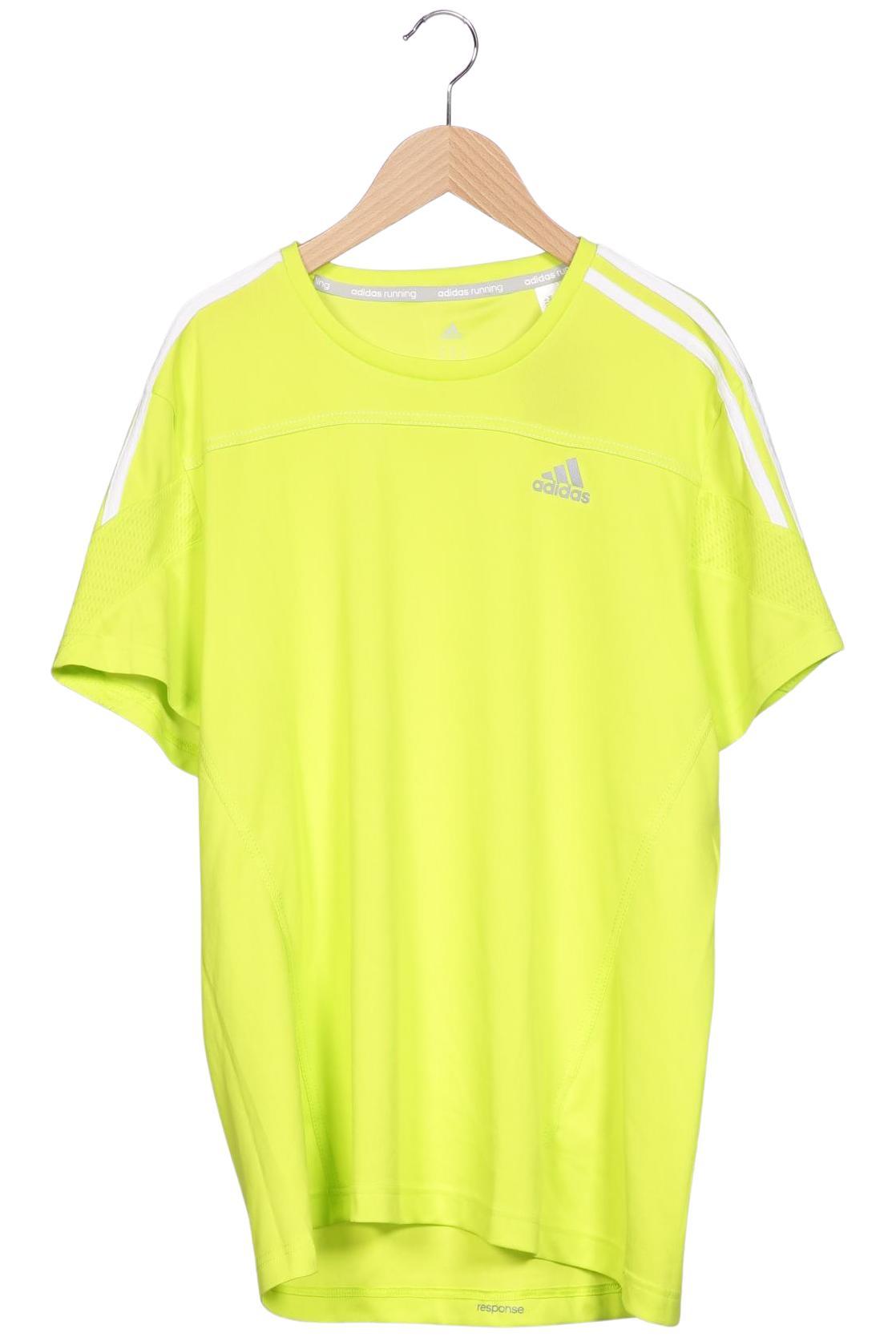 

adidas Herren T-Shirt, neon, Gr. 52
