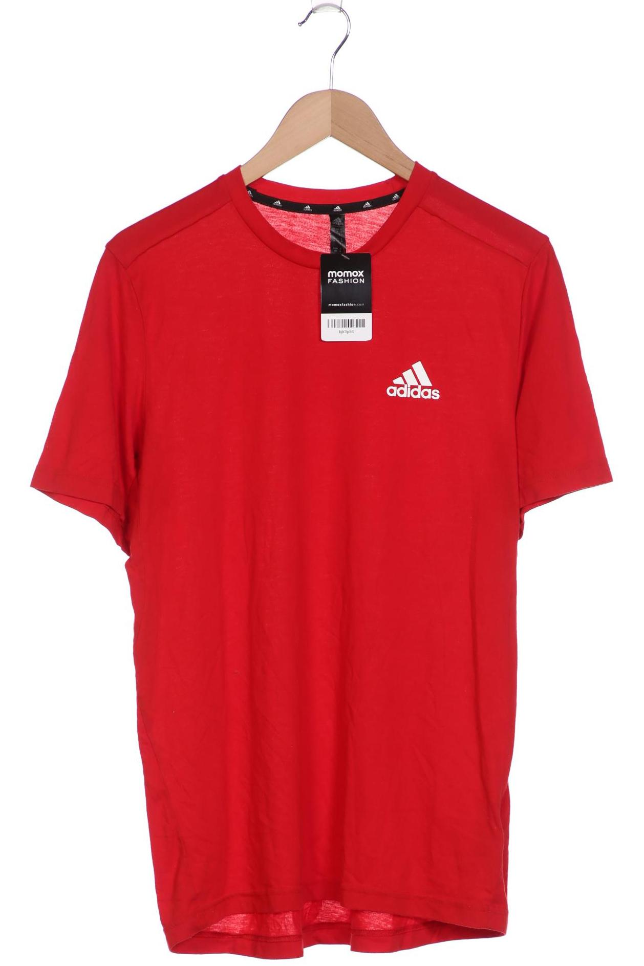 

adidas Herren T-Shirt, rot, Gr. 48