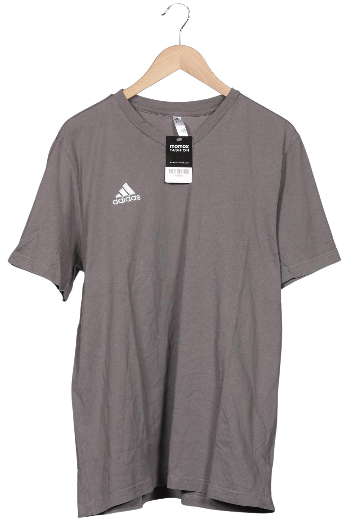 

adidas Herren T-Shirt, grau, Gr. 54