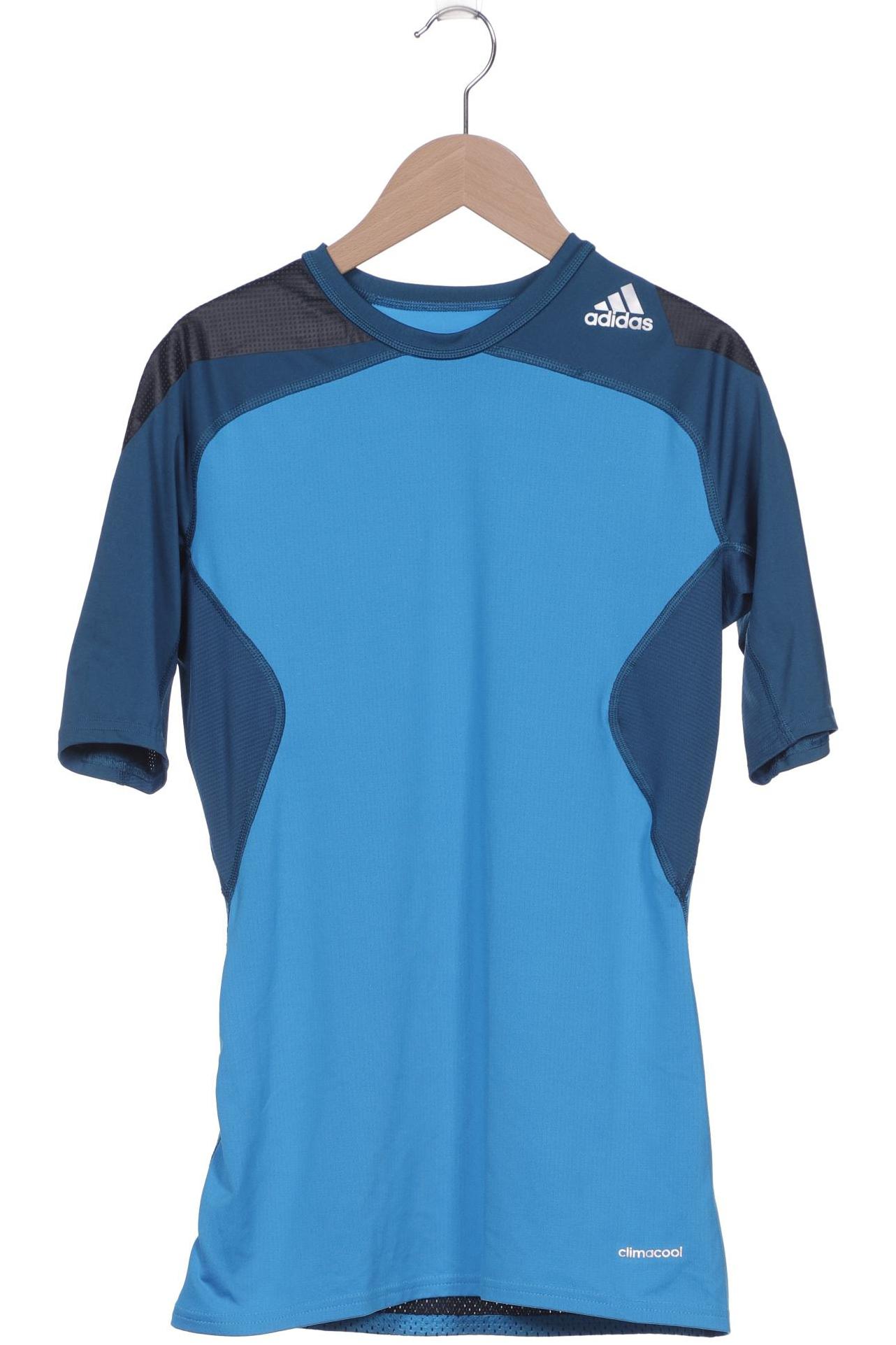 

adidas Herren T-Shirt, blau, Gr. 48