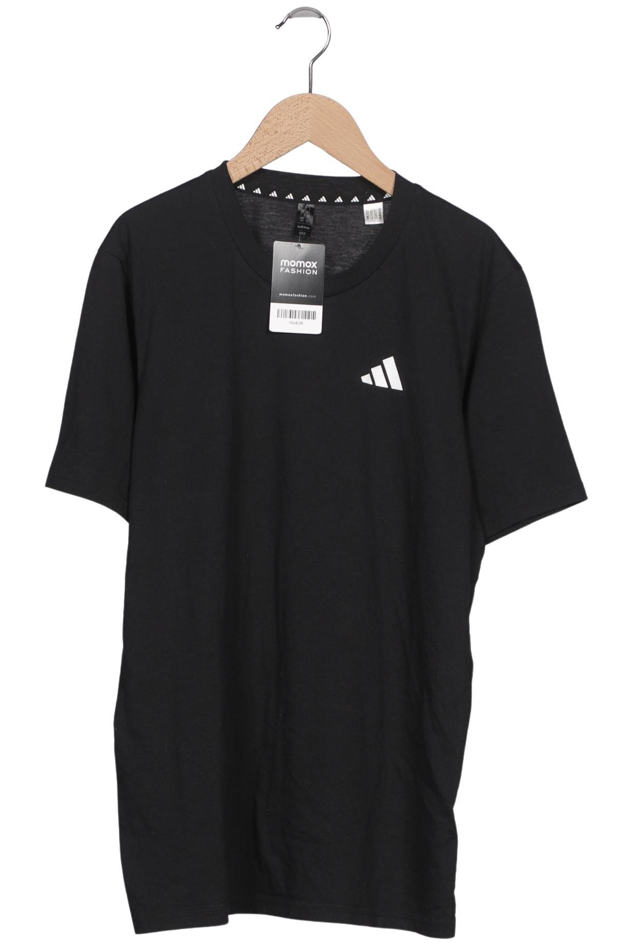 

adidas Herren T-Shirt, schwarz, Gr. 46