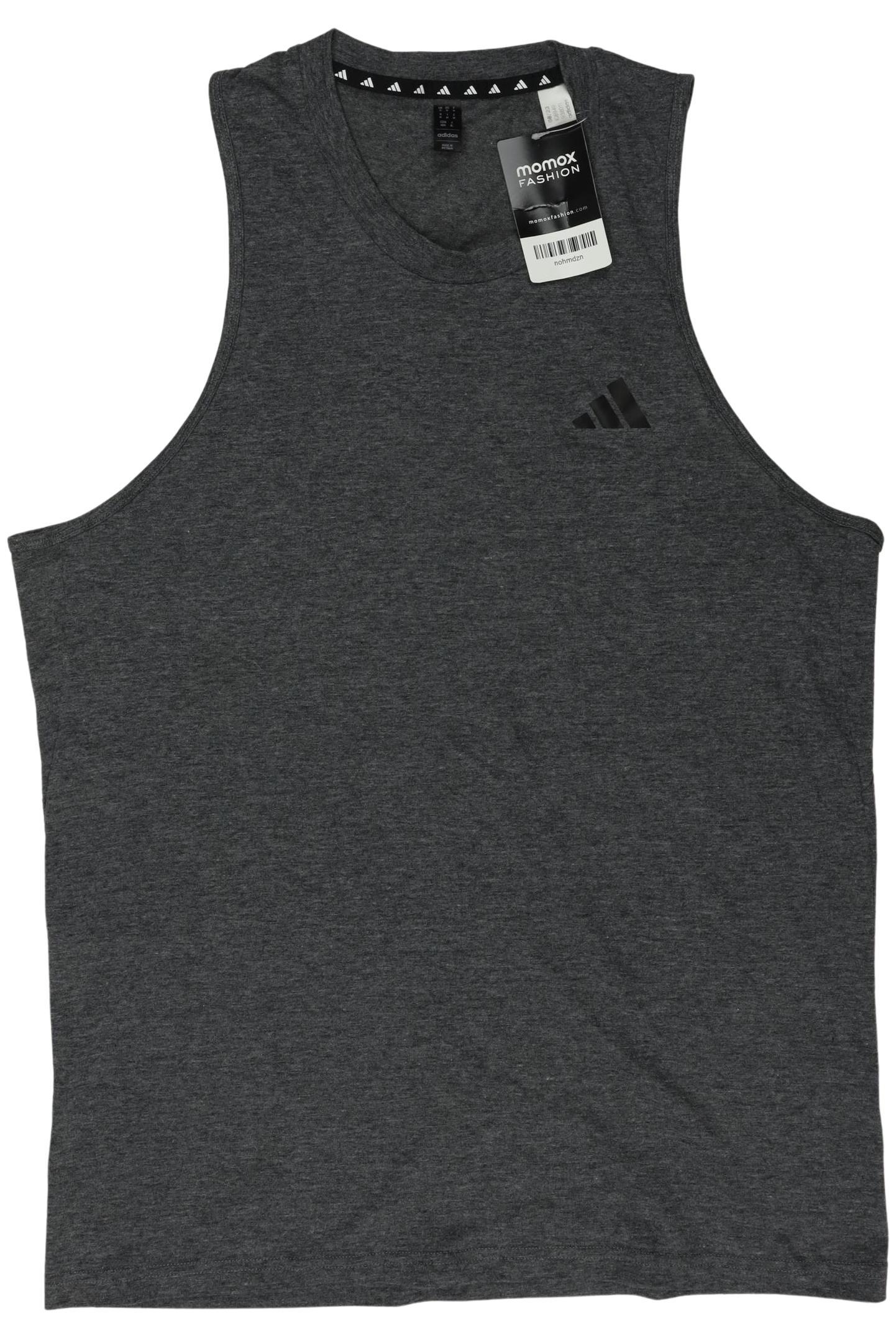 

adidas Herren T-Shirt, grau, Gr. 48