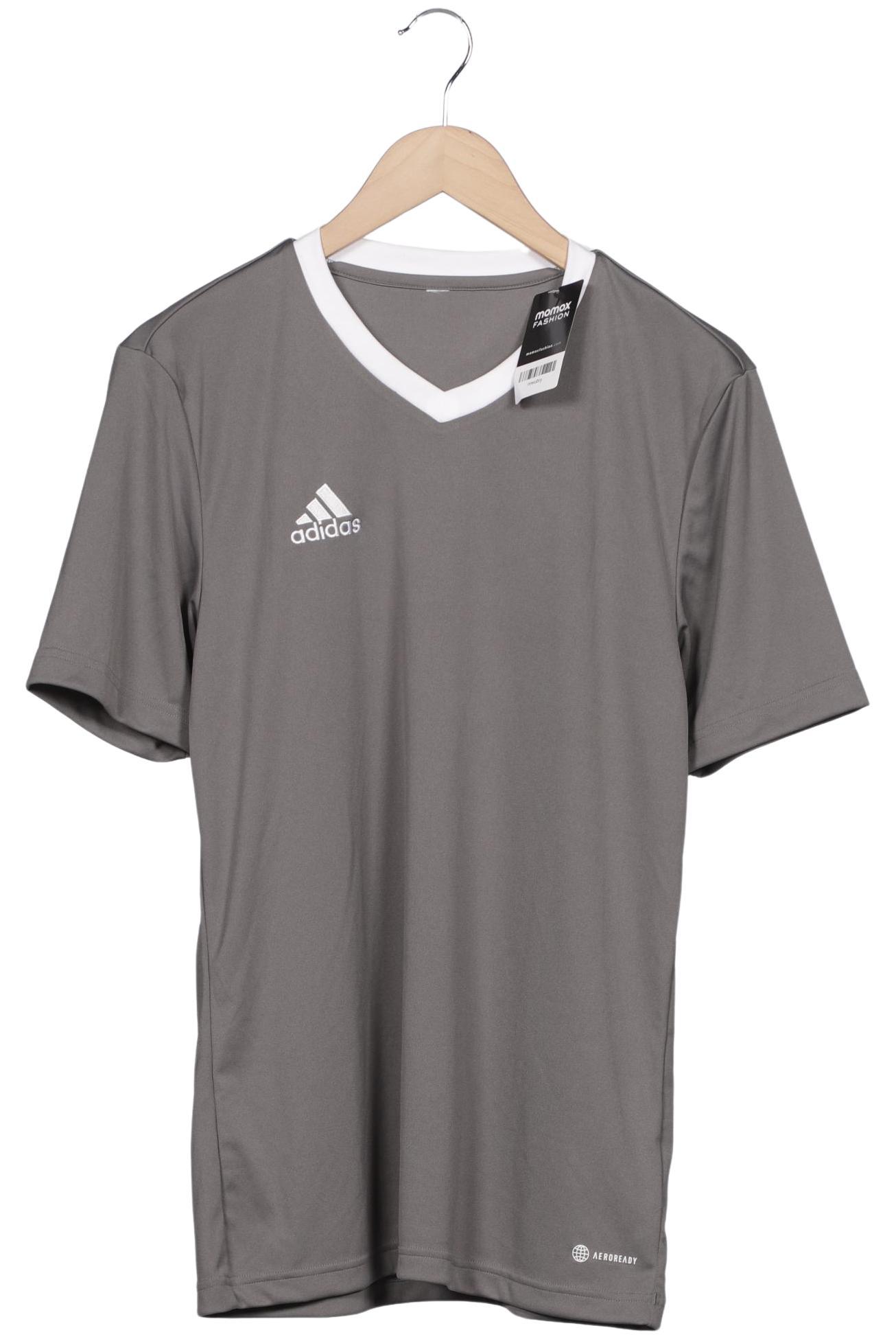 

adidas Herren T-Shirt, grau, Gr. 52