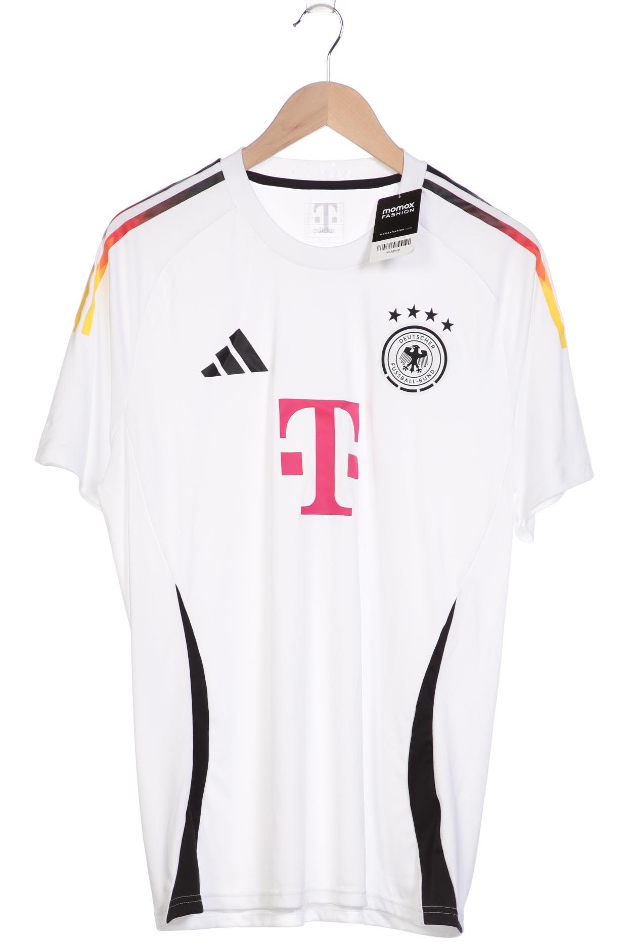 

adidas Herren T-Shirt, weiß, Gr. 52