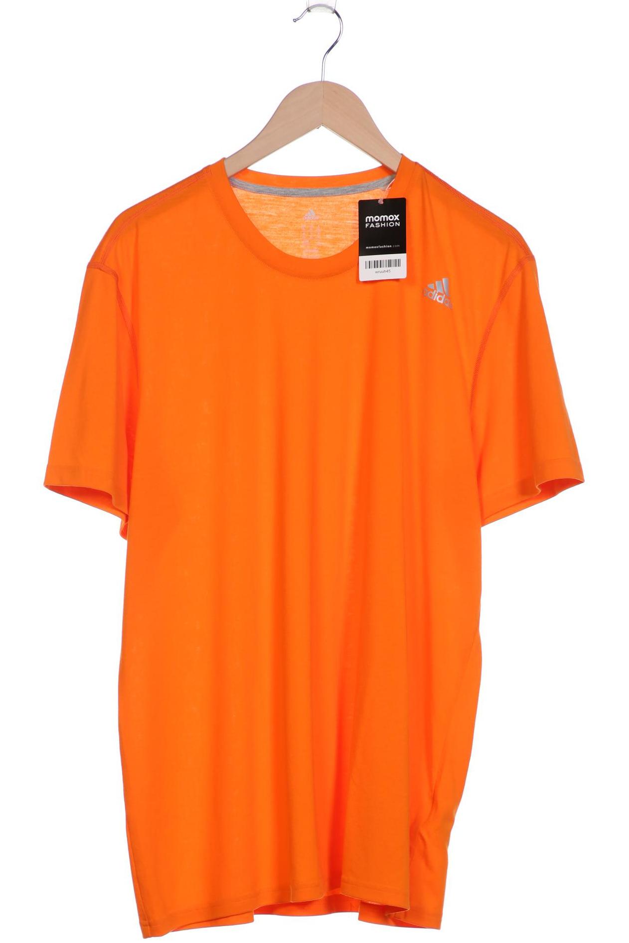 

adidas Herren T-Shirt, orange, Gr. 54
