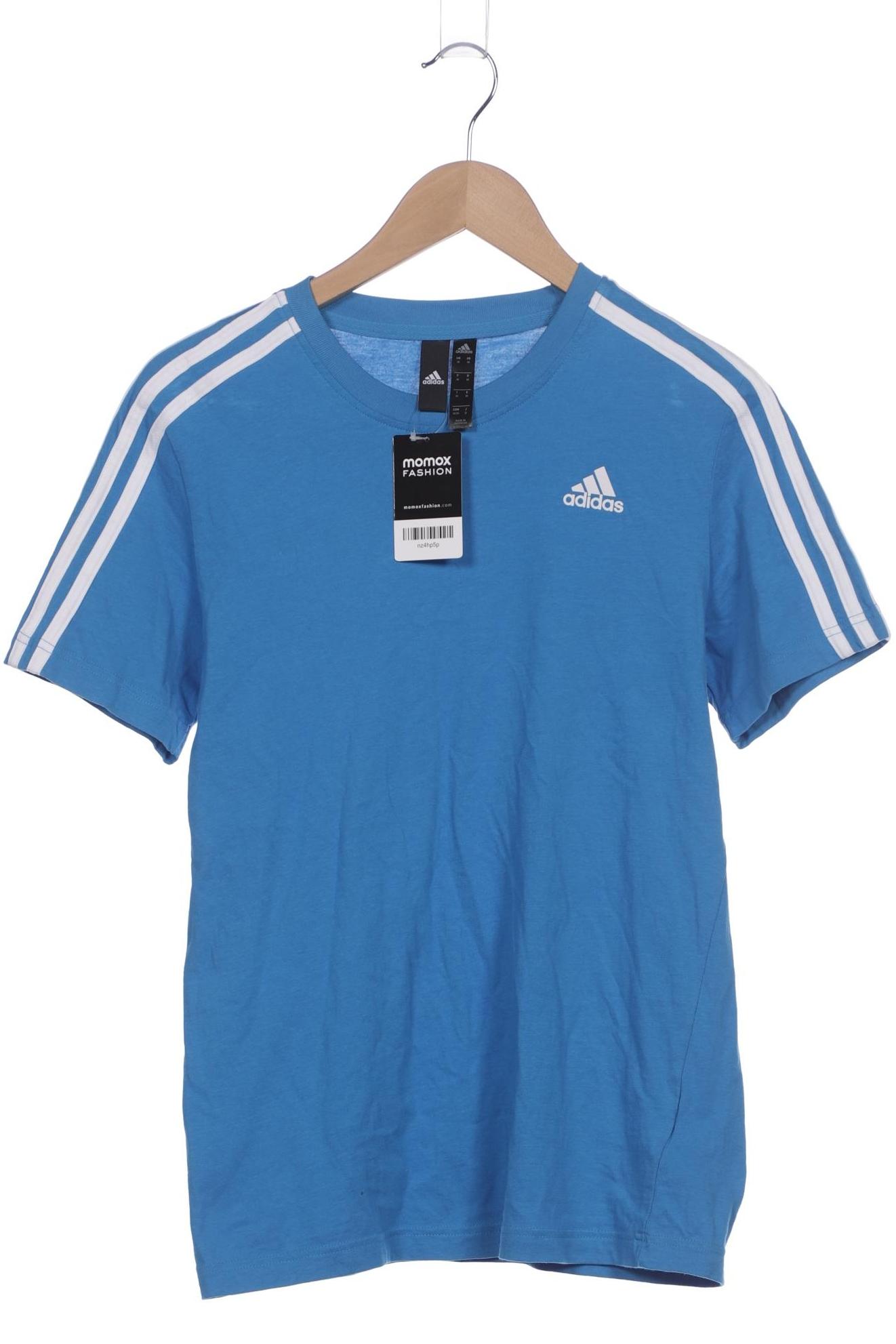 

adidas Herren T-Shirt, blau, Gr. 48