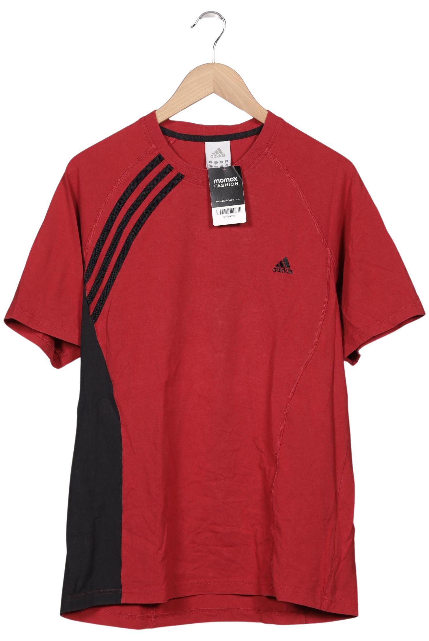 

adidas Herren T-Shirt, rot, Gr. 54