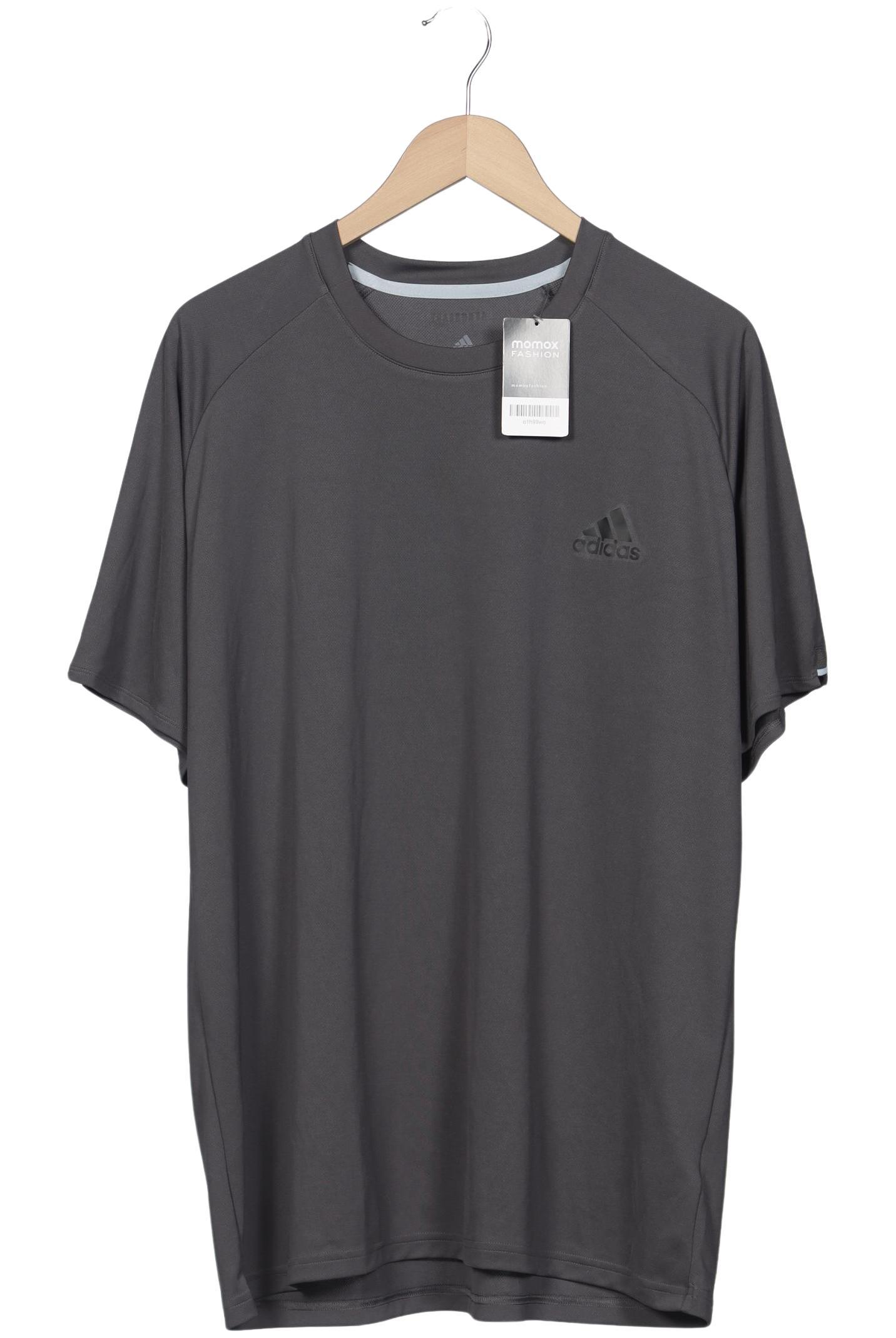 

adidas Herren T-Shirt, grau, Gr. 54