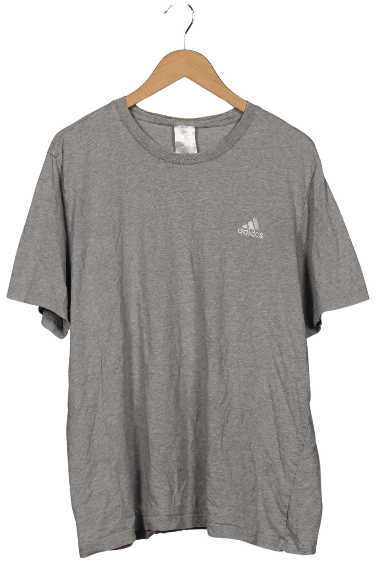 

adidas Herren T-Shirt, grau, Gr. 56