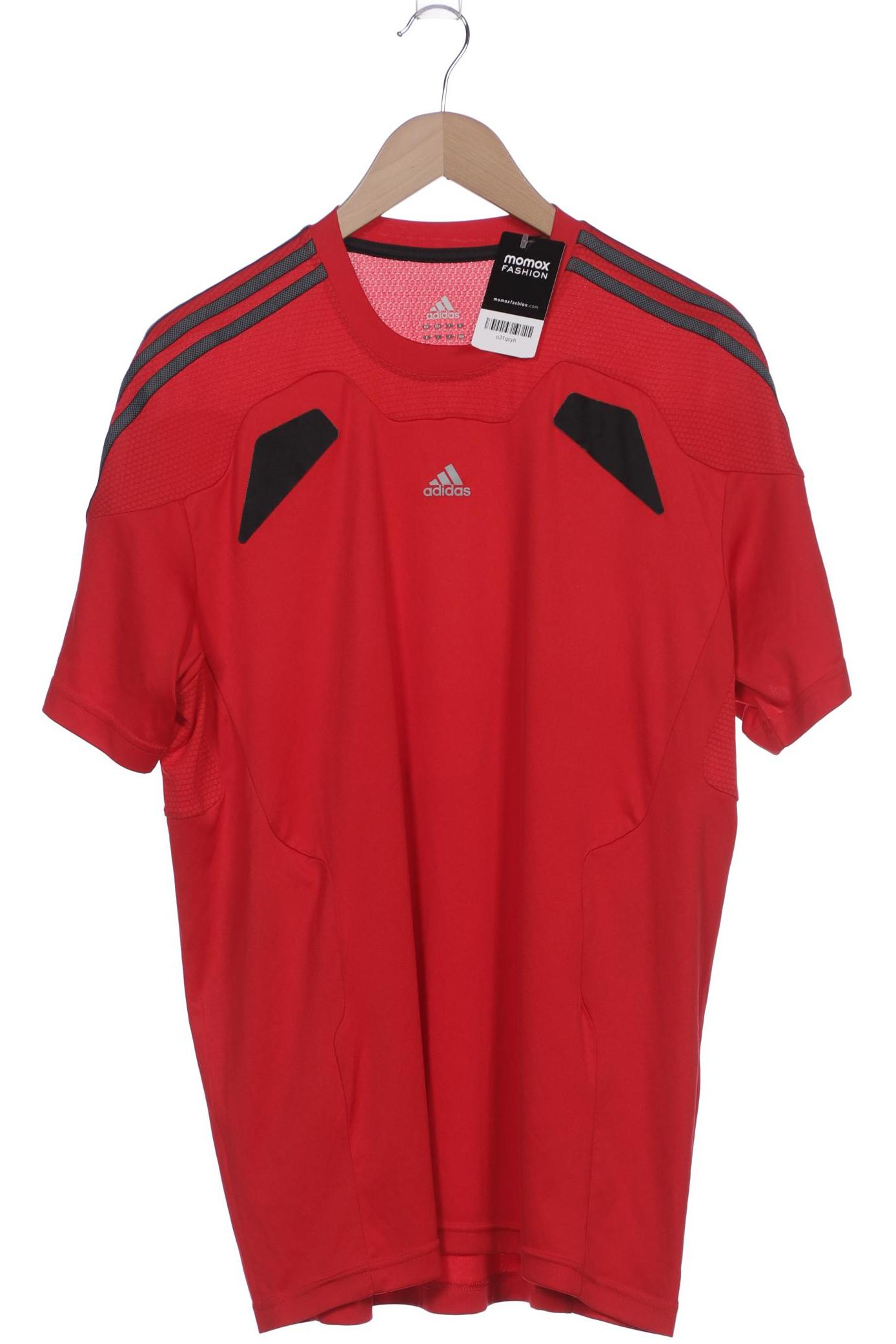 

adidas Herren T-Shirt, rot, Gr. 52