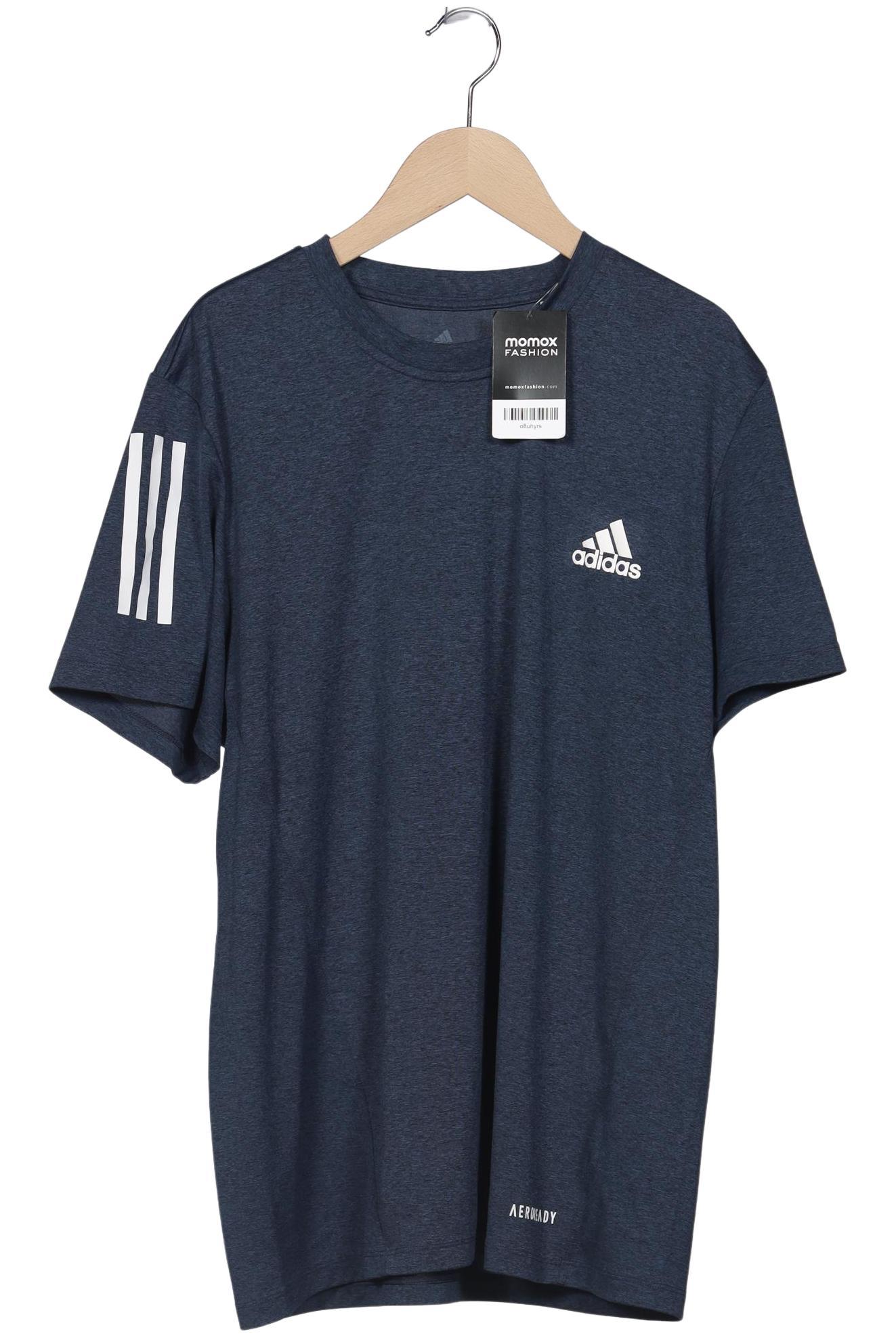 

adidas Herren T-Shirt, marineblau, Gr. 54