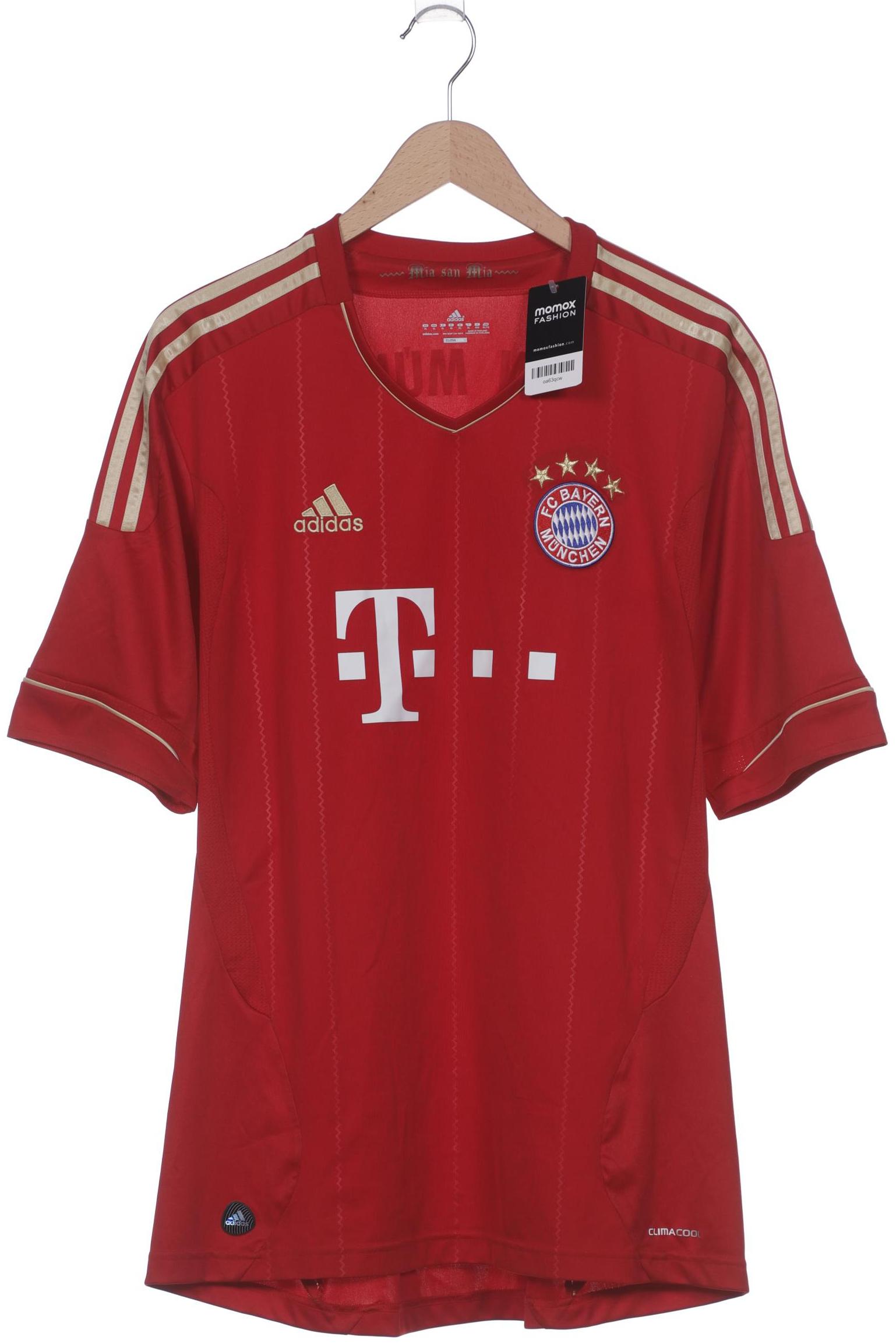 

adidas Herren T-Shirt, rot, Gr. 54