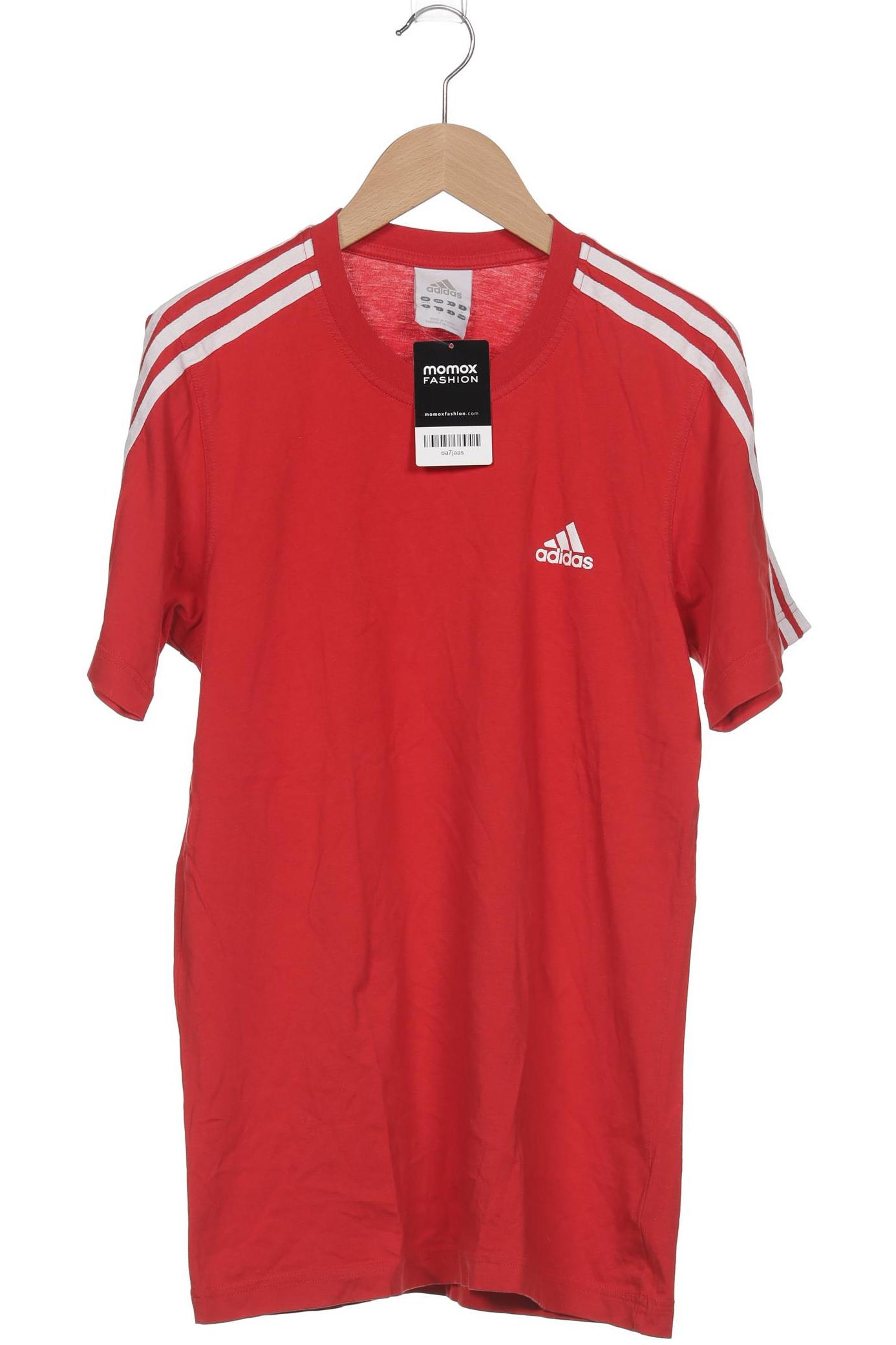 

adidas Herren T-Shirt, rot, Gr. 44
