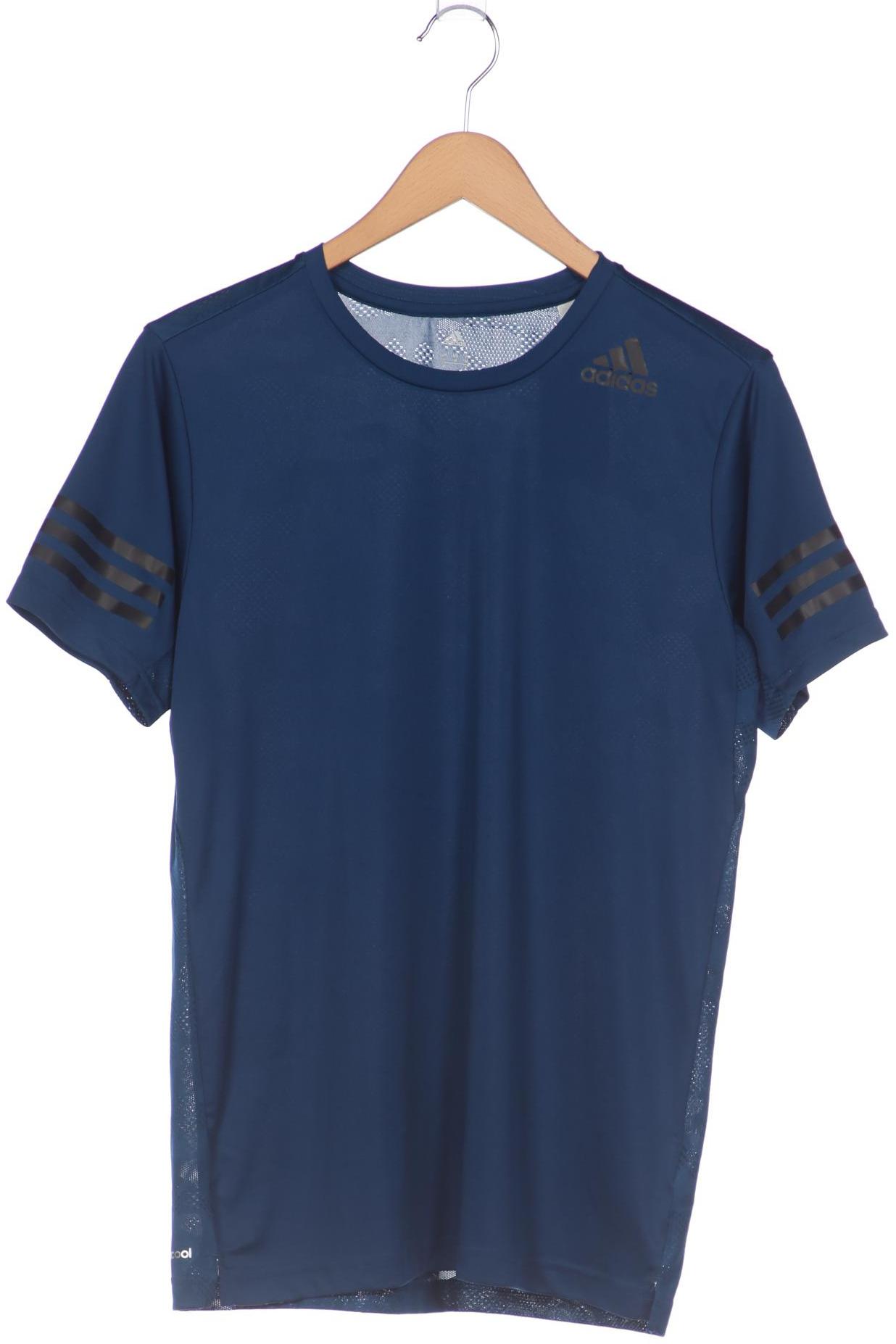 

adidas Herren T-Shirt, blau, Gr. 48