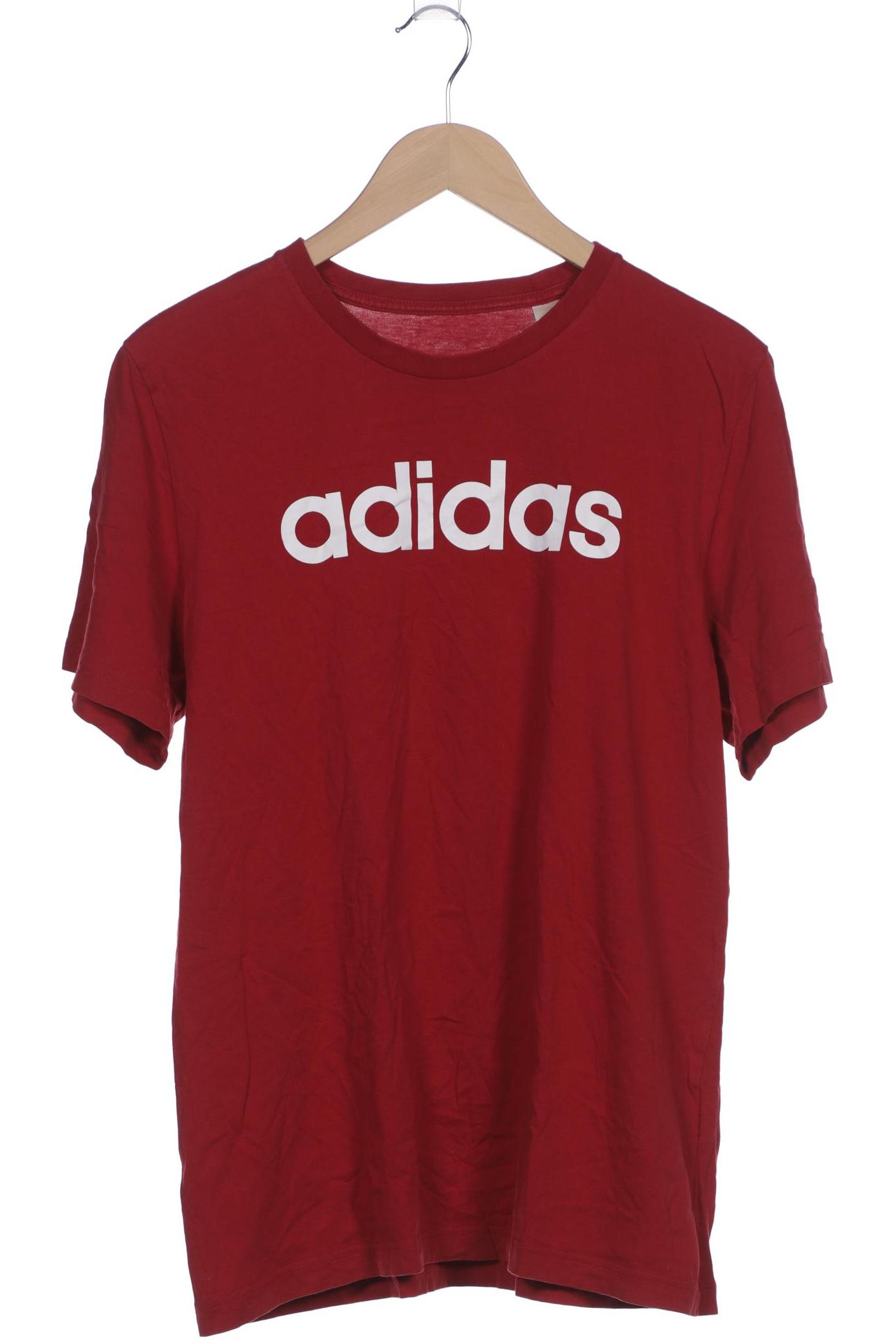 

adidas Herren T-Shirt, bordeaux, Gr. 52