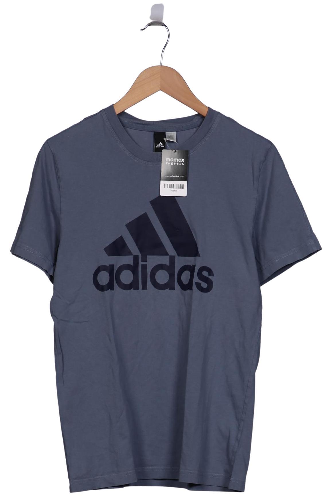 

adidas Herren T-Shirt, blau, Gr. 44