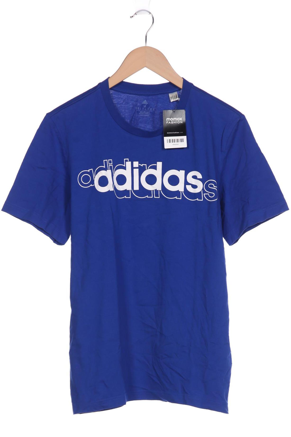

adidas Herren T-Shirt, blau, Gr. 48